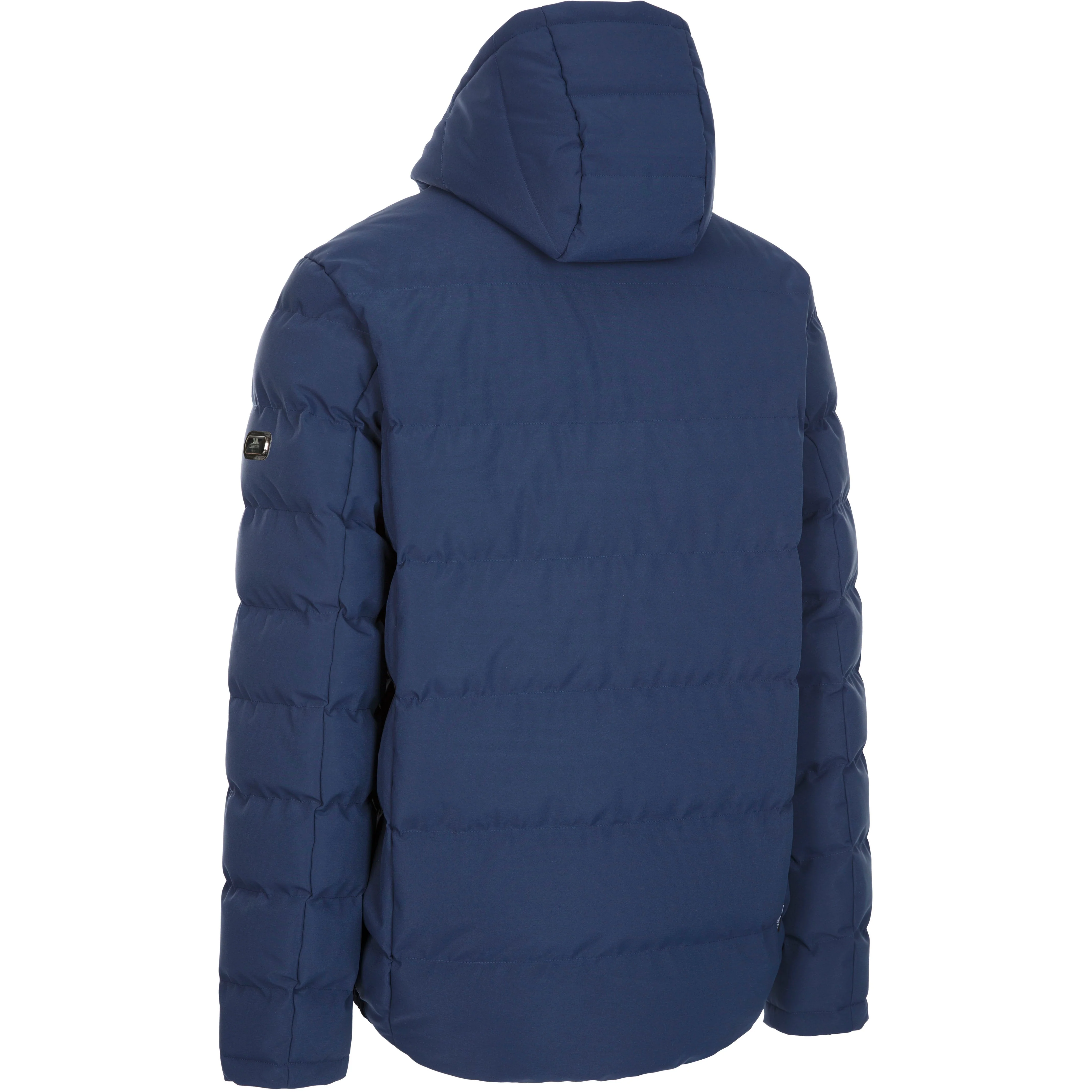 Trespass Mens Casual Padded Jacket Habbton in Navy - Image 2