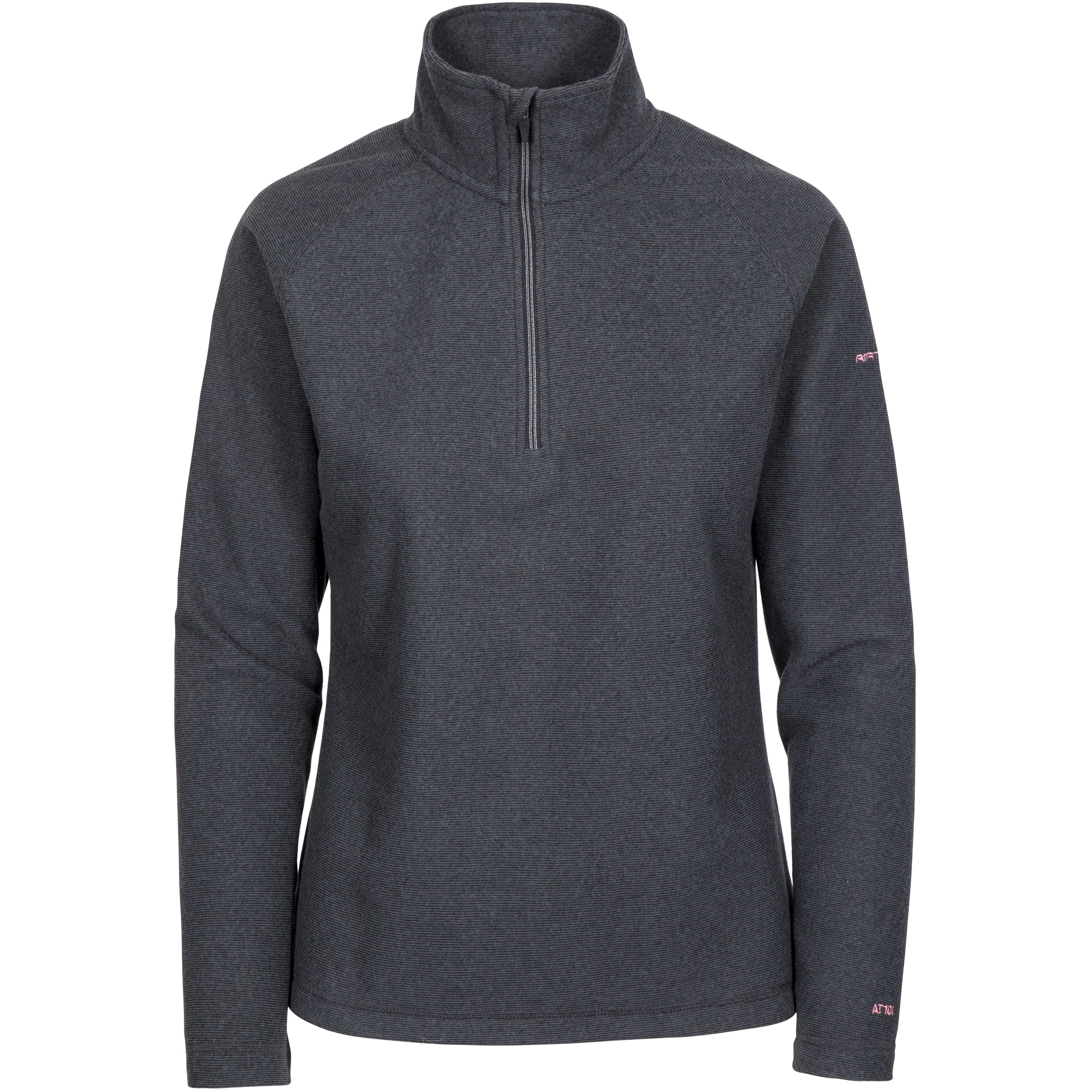 Meadows Womens 1/2 Zip Fleece in Charcoal - Image 4