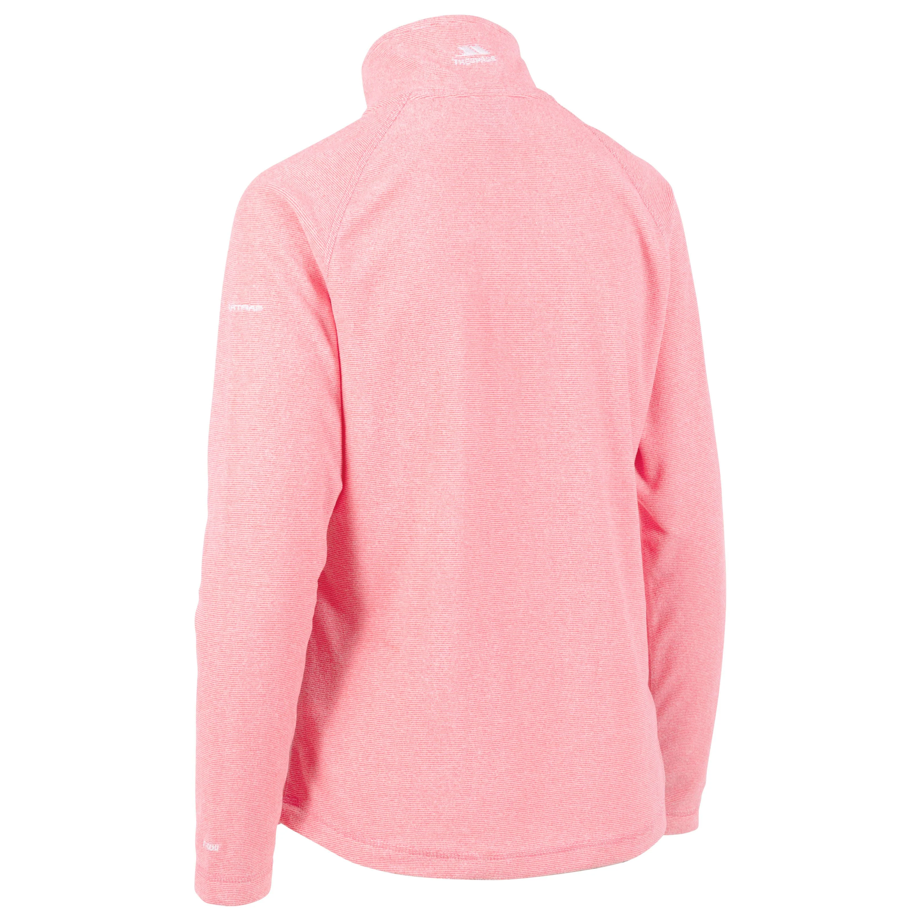 Meadows Women's 1/2 Zip Fleece in Carnation Pink - Image 2