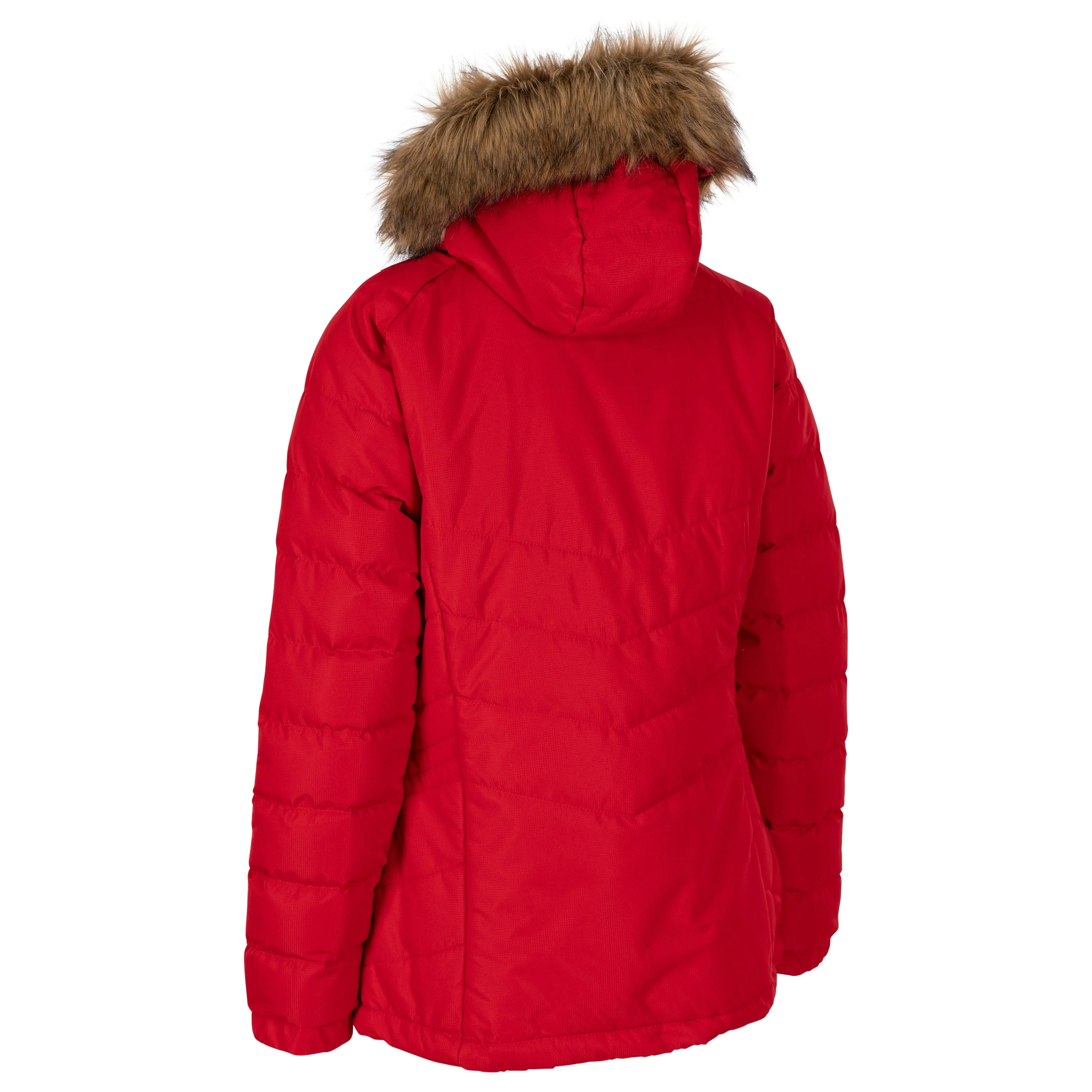 Nadina Women's Waterproof Padded Jacket in Red - Image 2