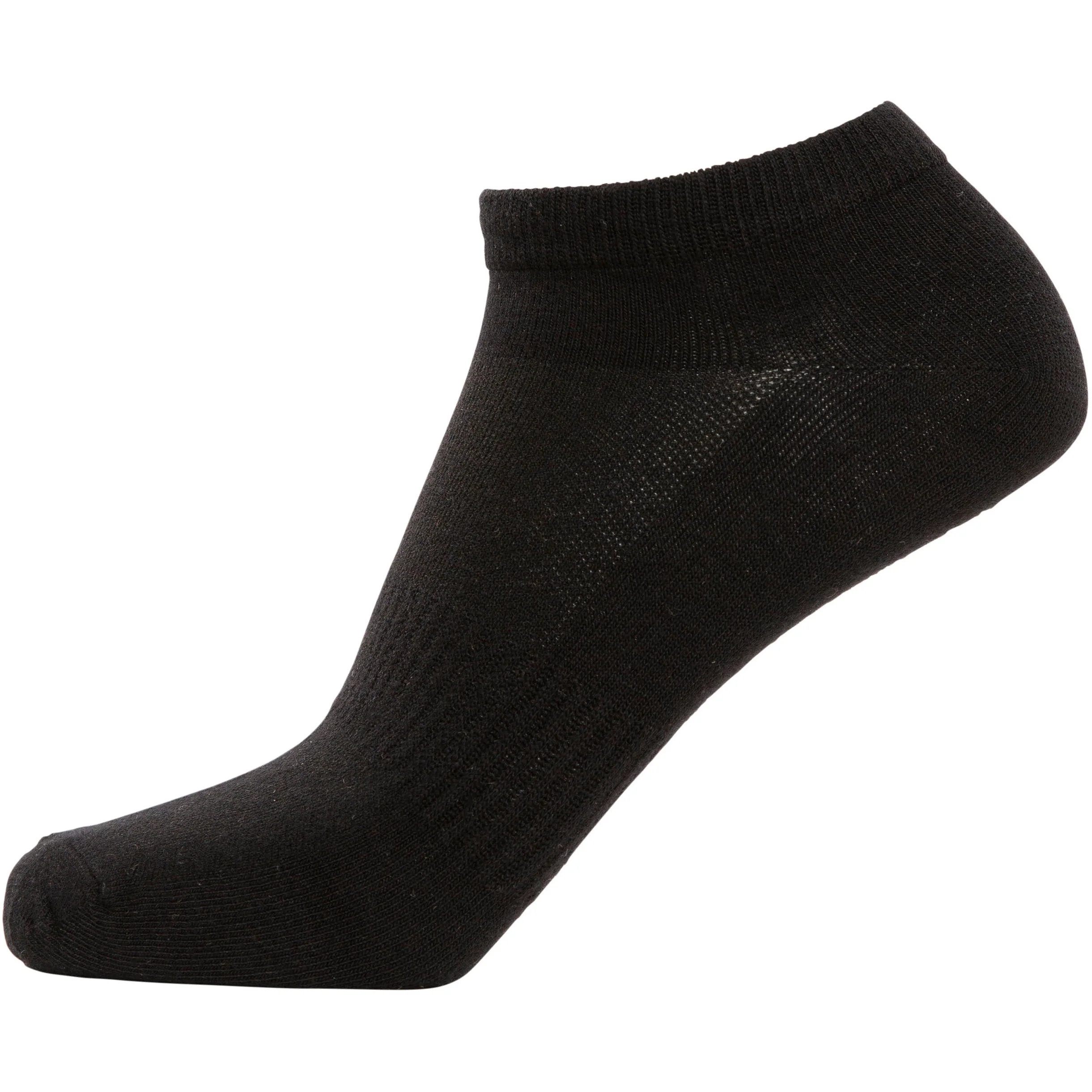 Orbital Unisex Adults 5 Pairs of Bamboo Viscose Trainer Liners in Black - Image 4