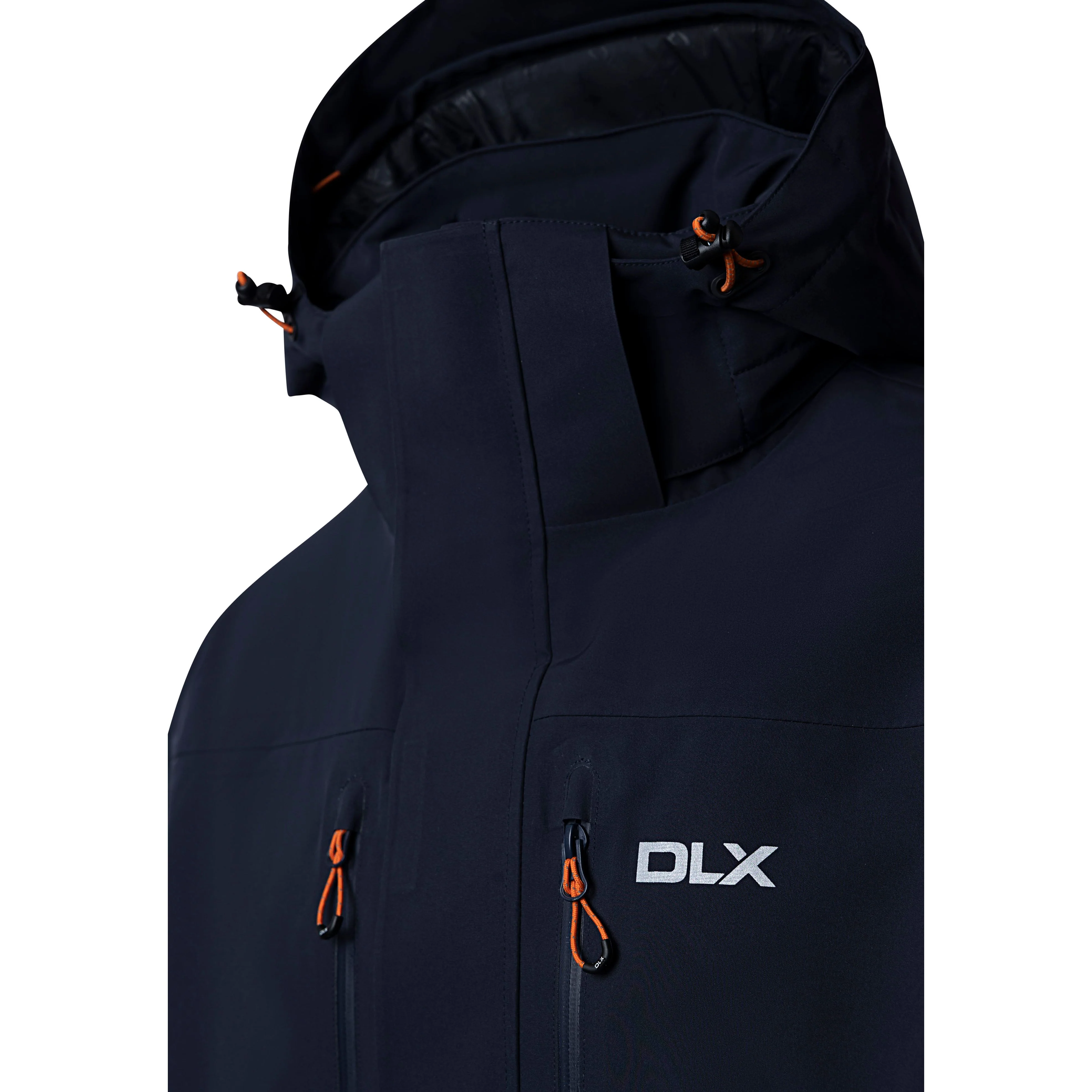 Oswarm Men's DLX Padded Waterproof Jacket in Dark Flint - Image 5