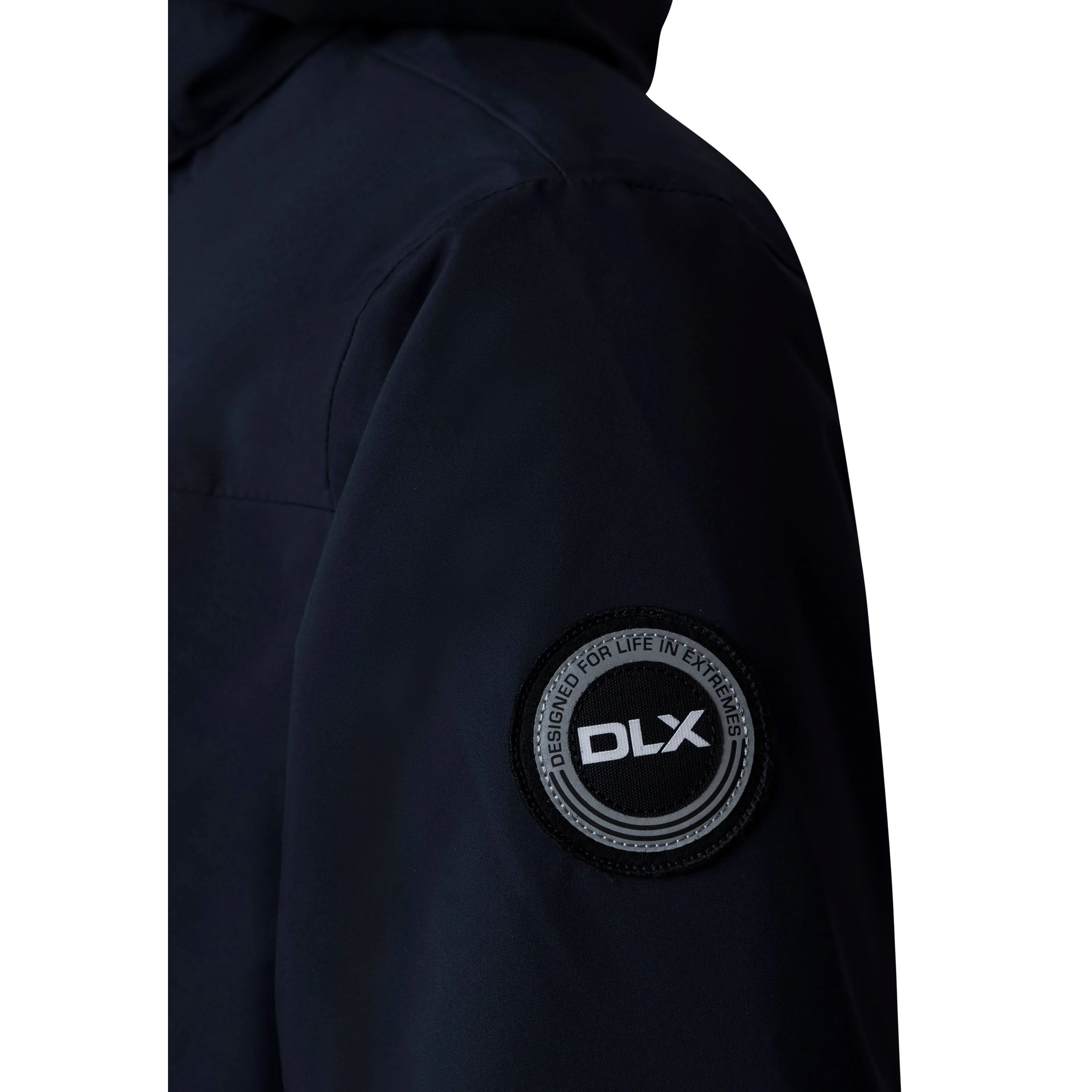 Oswarm Men's DLX Padded Waterproof Jacket in Dark Flint - Image 6
