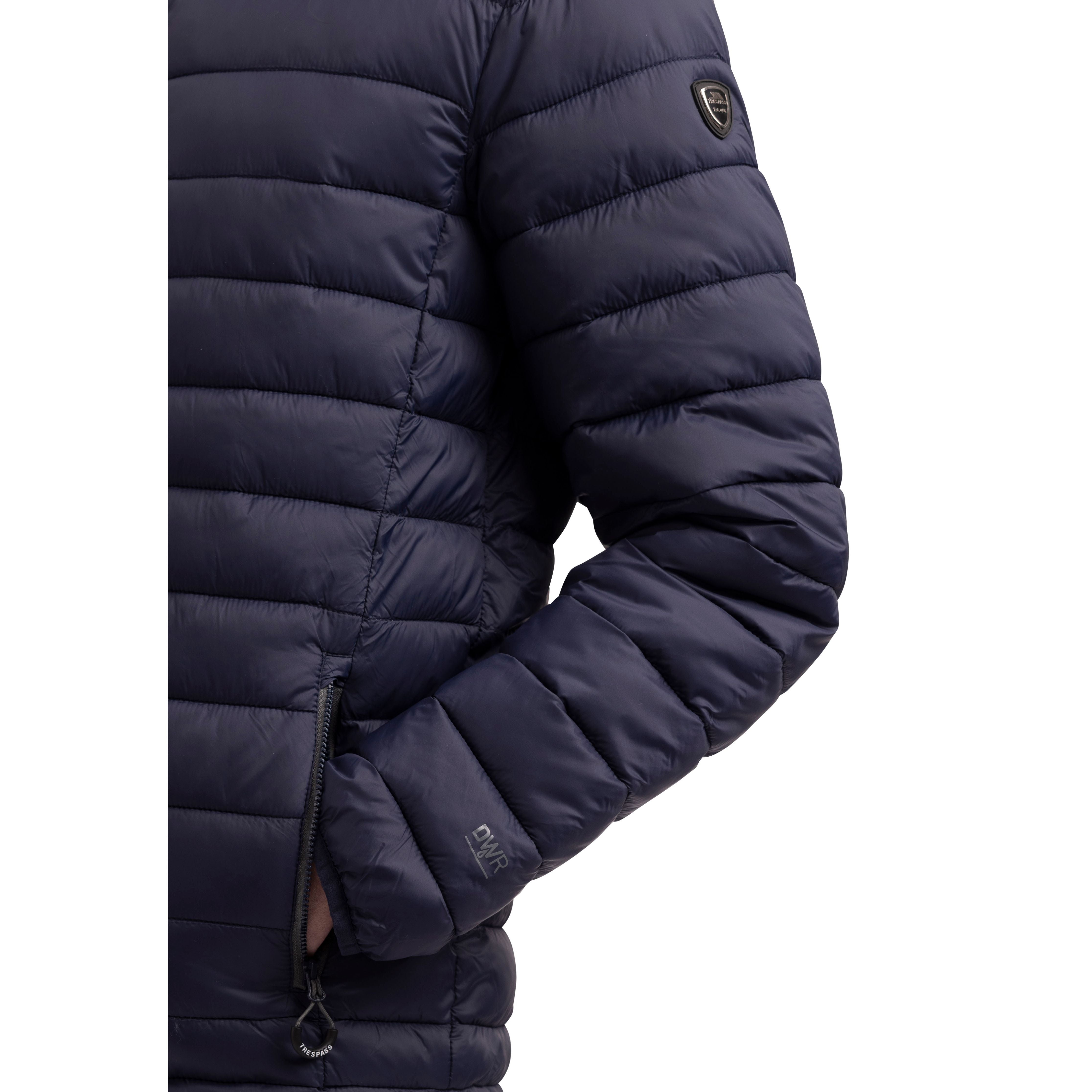 Paddley Men's Padded Casual Jacket in Navy - Image 6
