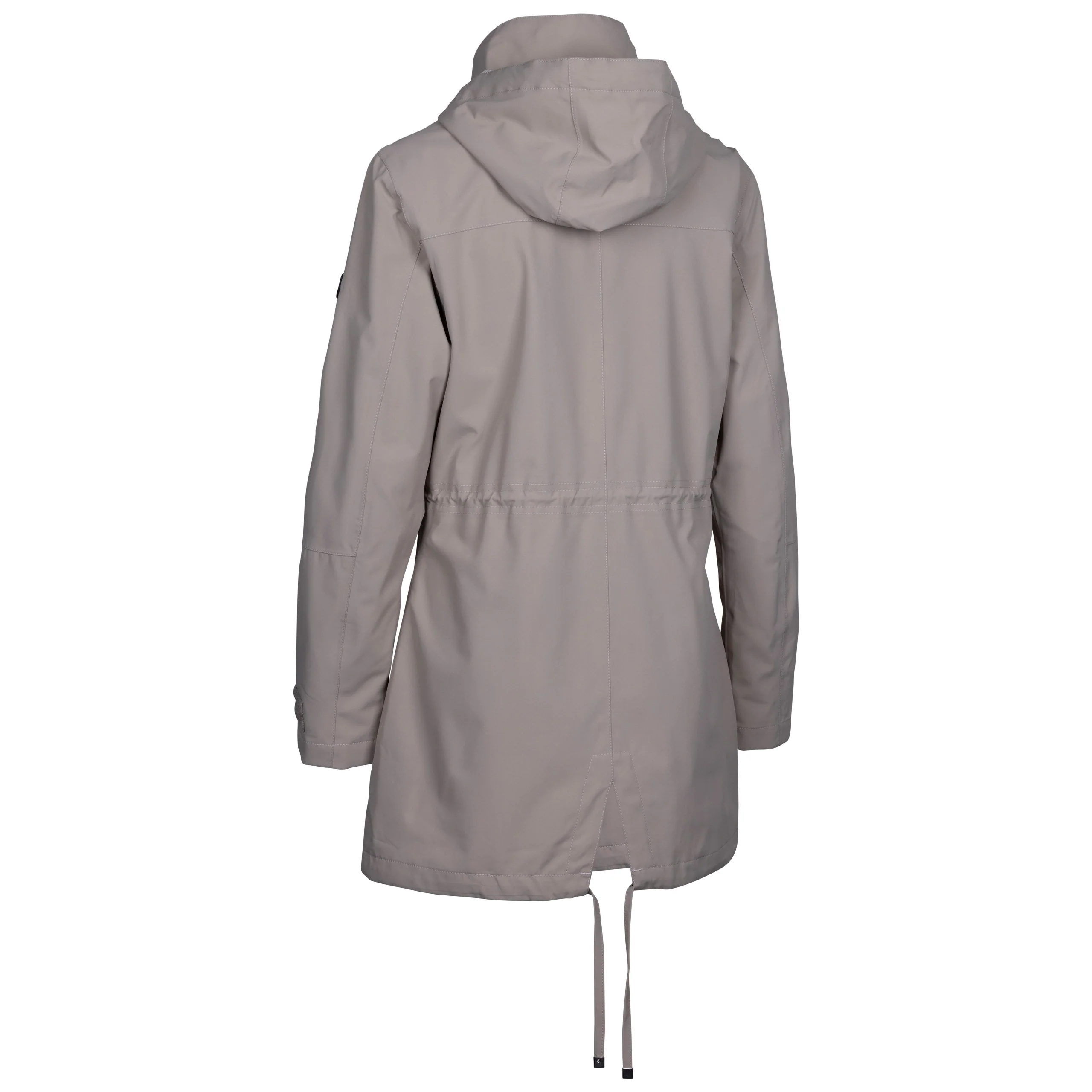 Pavlina Womens Waterproof Rain Jacket in Oatmilk - Image 4