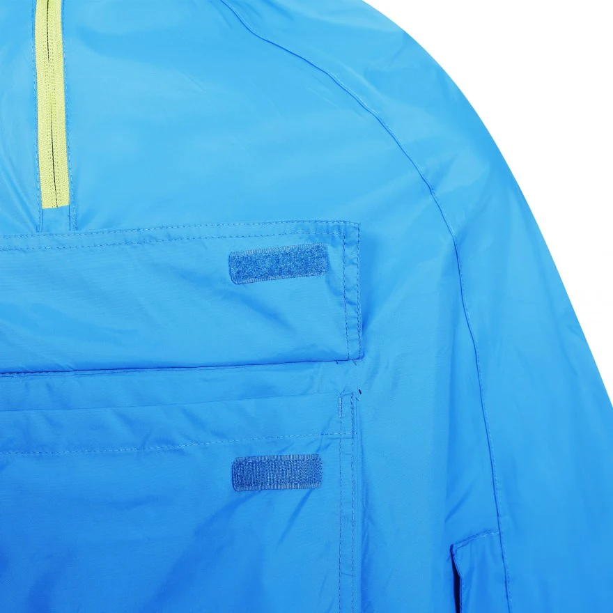 Qikpac Adults Packaway Waterproof Poncho in Cobalt Blue - Image 5