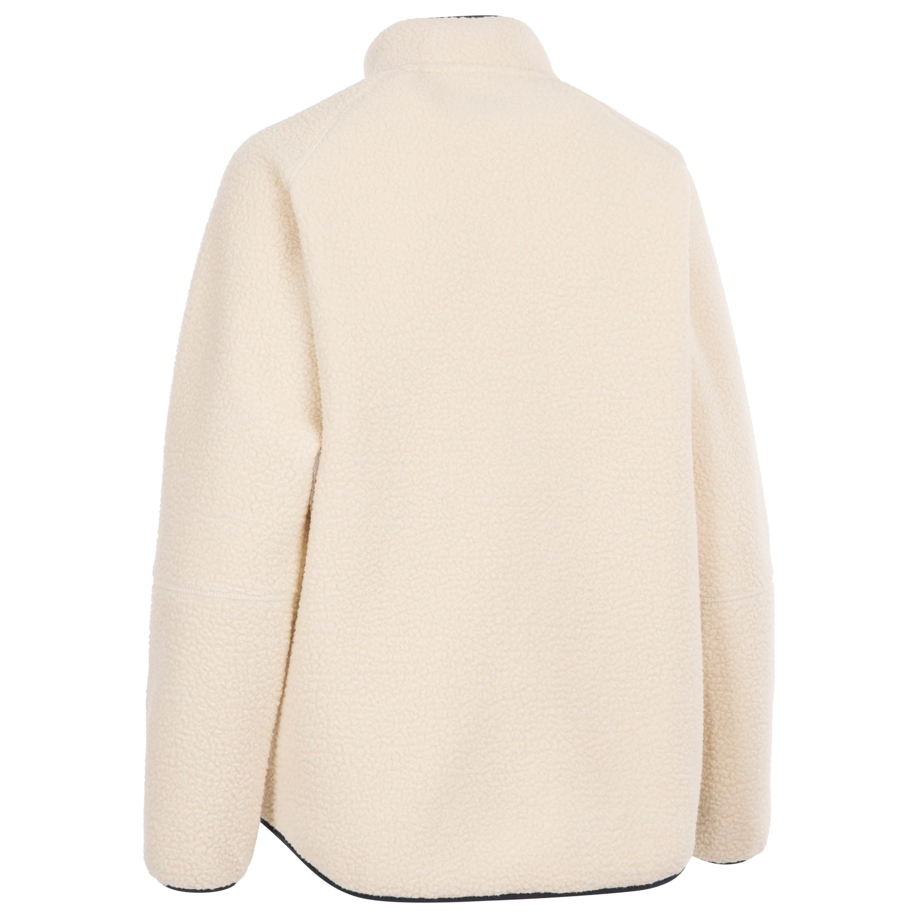 Quake Women's Sherpa Fleece Jacket in Ghost - Image 2