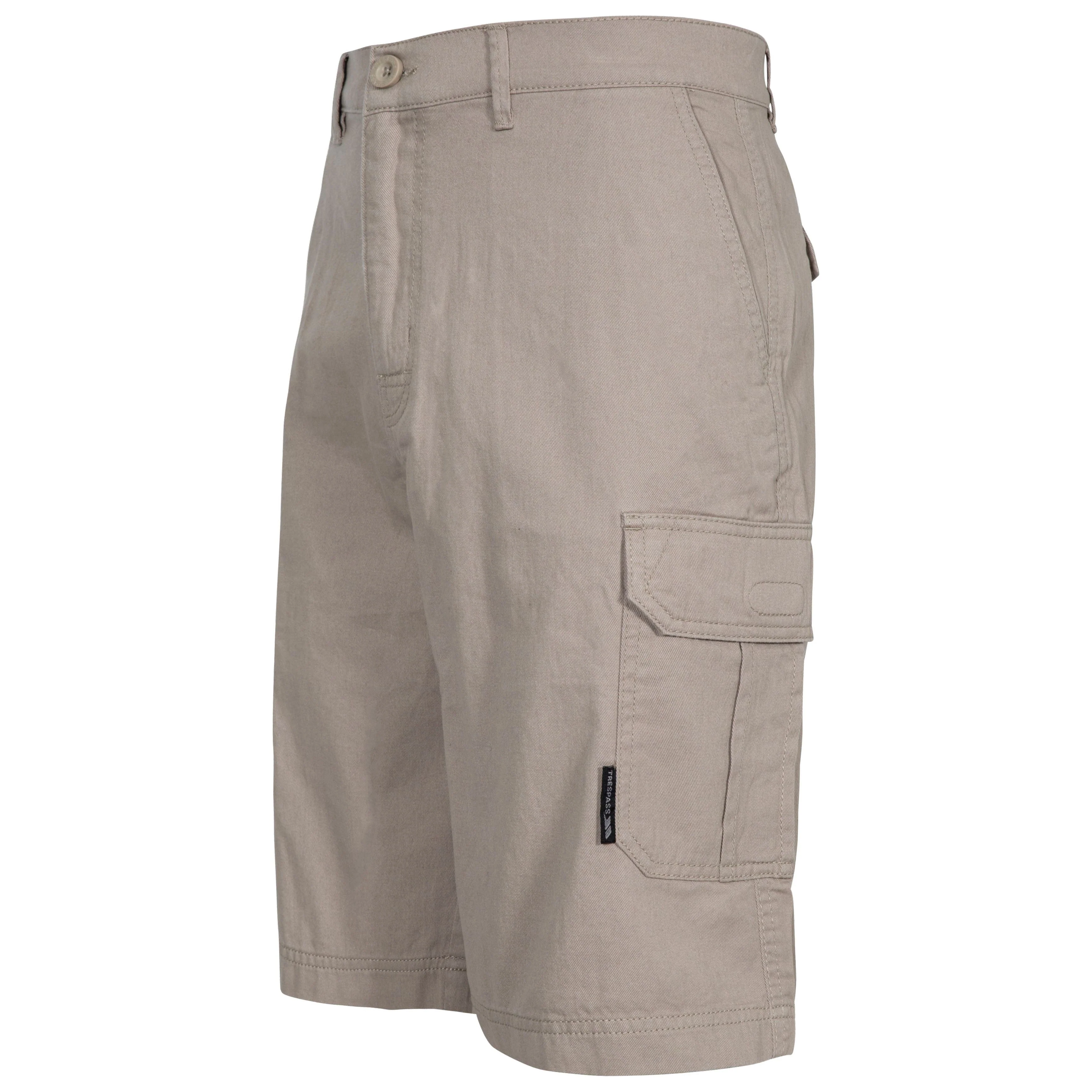 Rawson Men's Cargo Shorts - Oatmeal - Image 3
