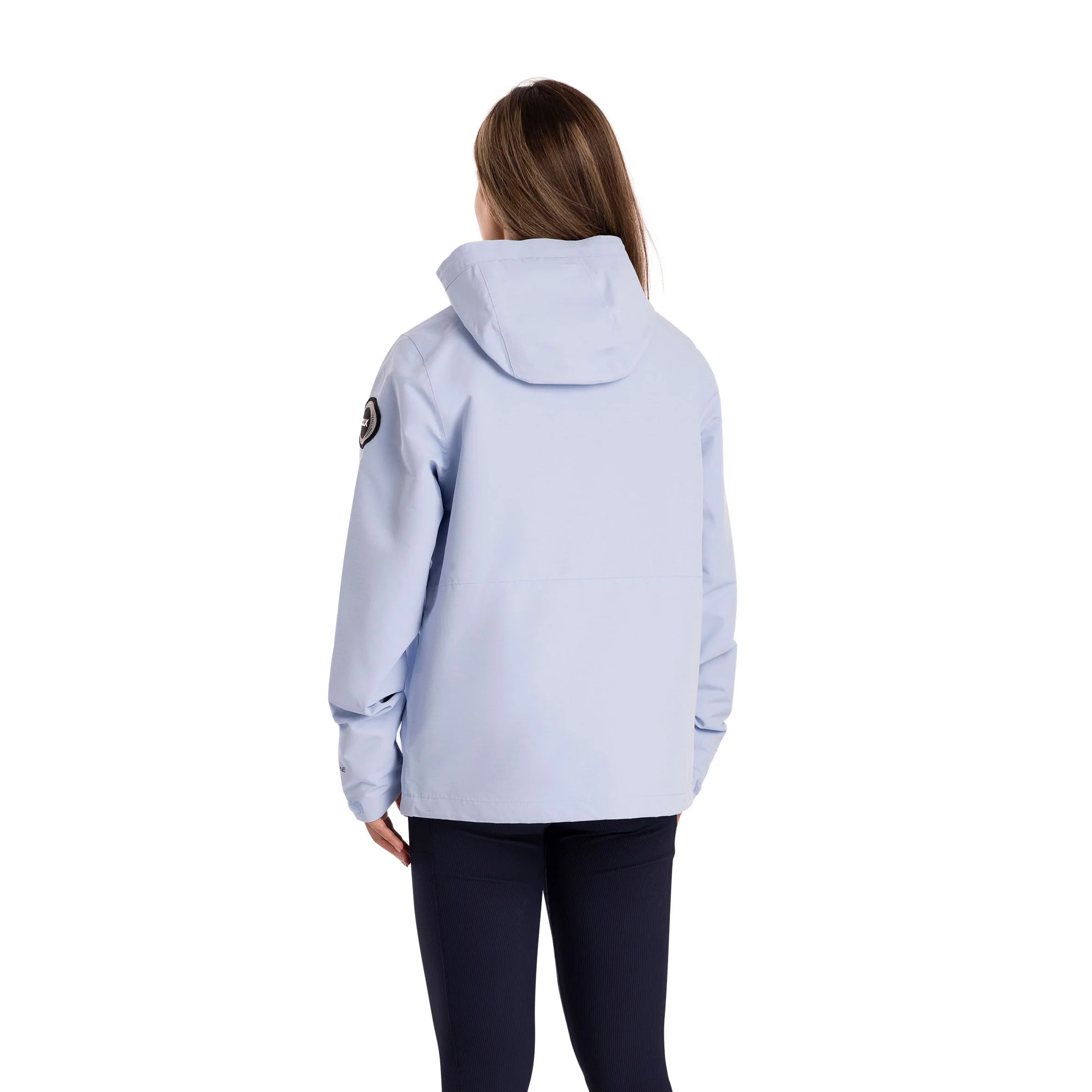Robina DLX Womens Unpadded Waterproof Jacket in Blue Haze - Image 7