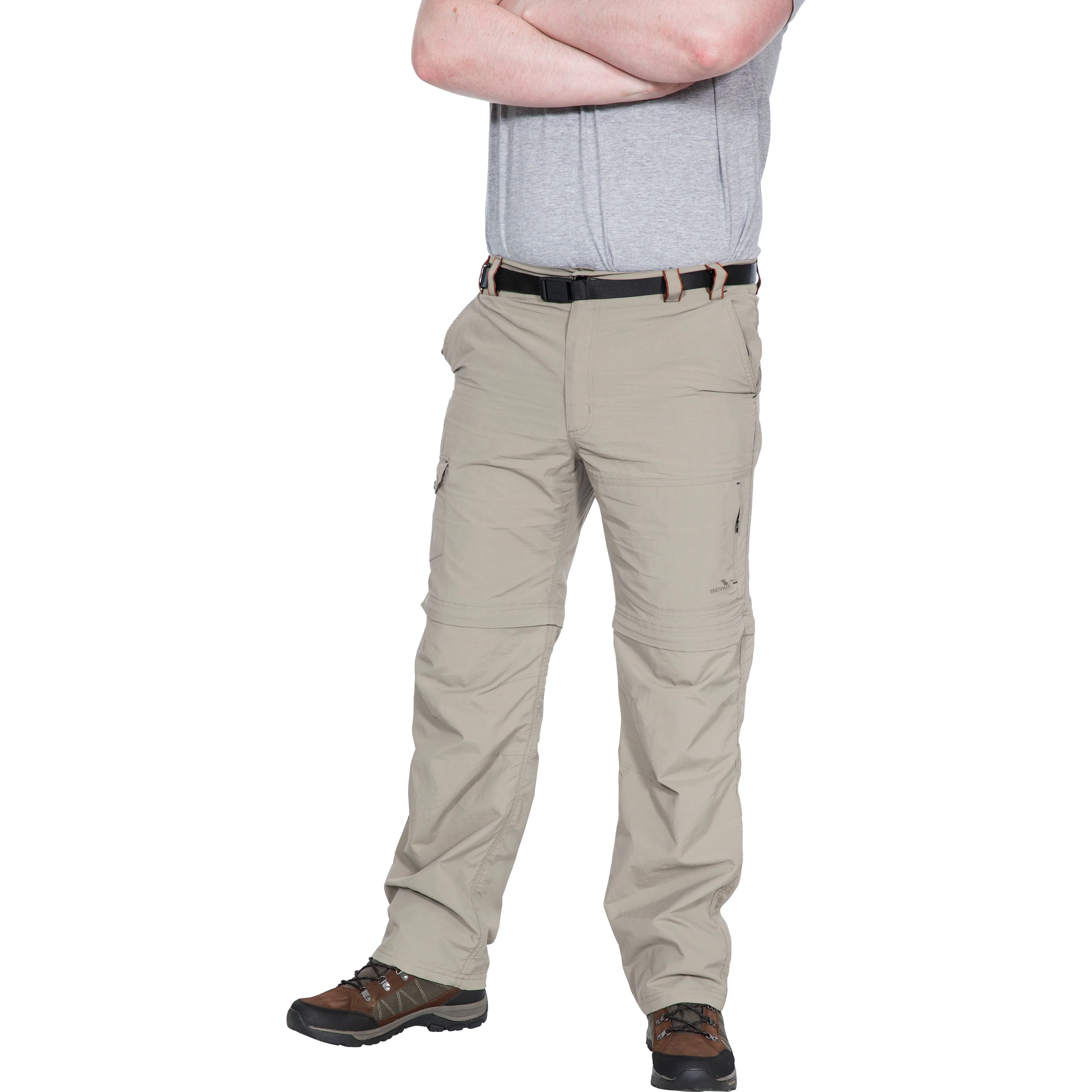 Rynne - Mens Active Zipoff Trousers - Bamboo - Image 4