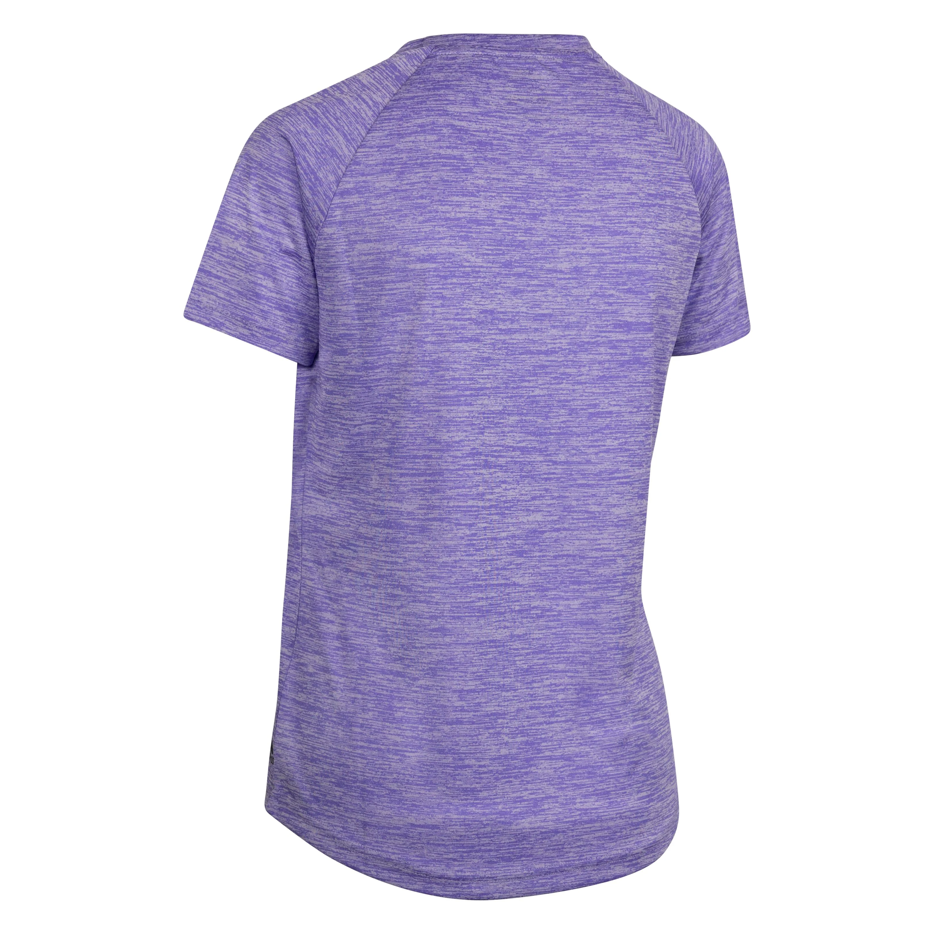 Selinne Women's Active T-Shirt in Lilac Marl - Image 2