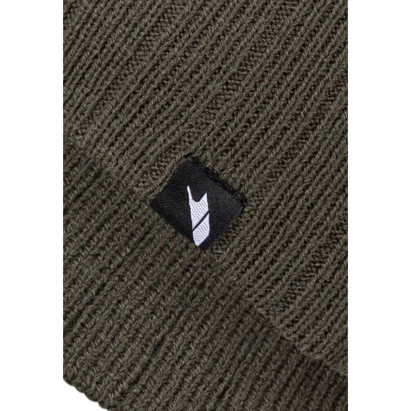 Stagger Mens Beanie Hat in Ivy Green - Image 3