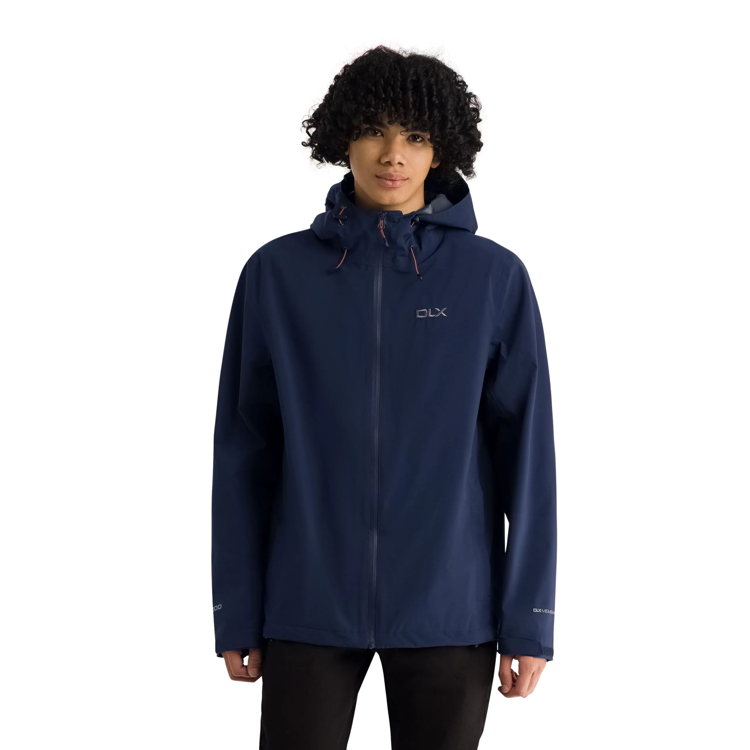 Strathbeg Mens DLX Waterproof Jacket in Navy - Image 2