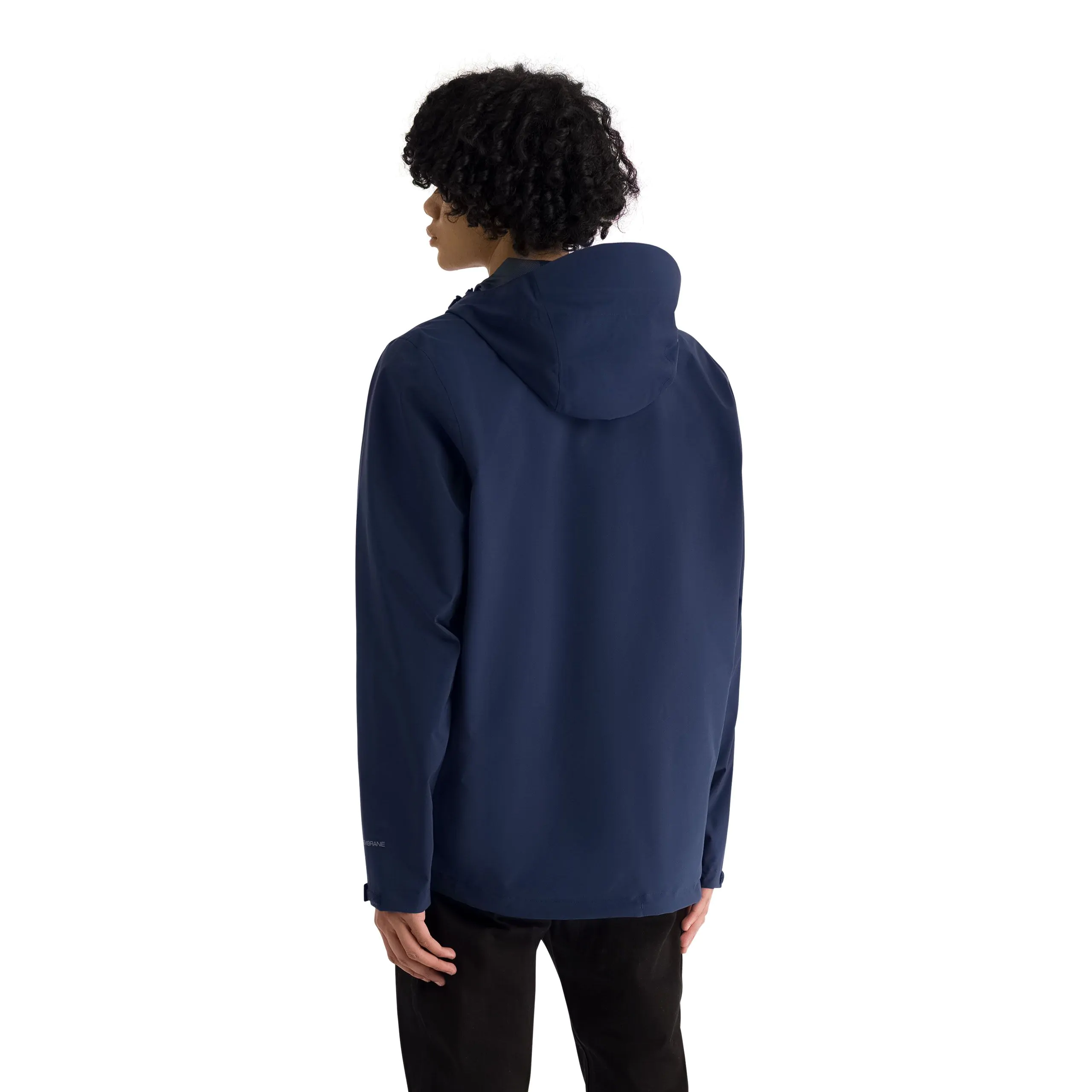Strathbeg Mens DLX Waterproof Jacket in Navy - Image 4
