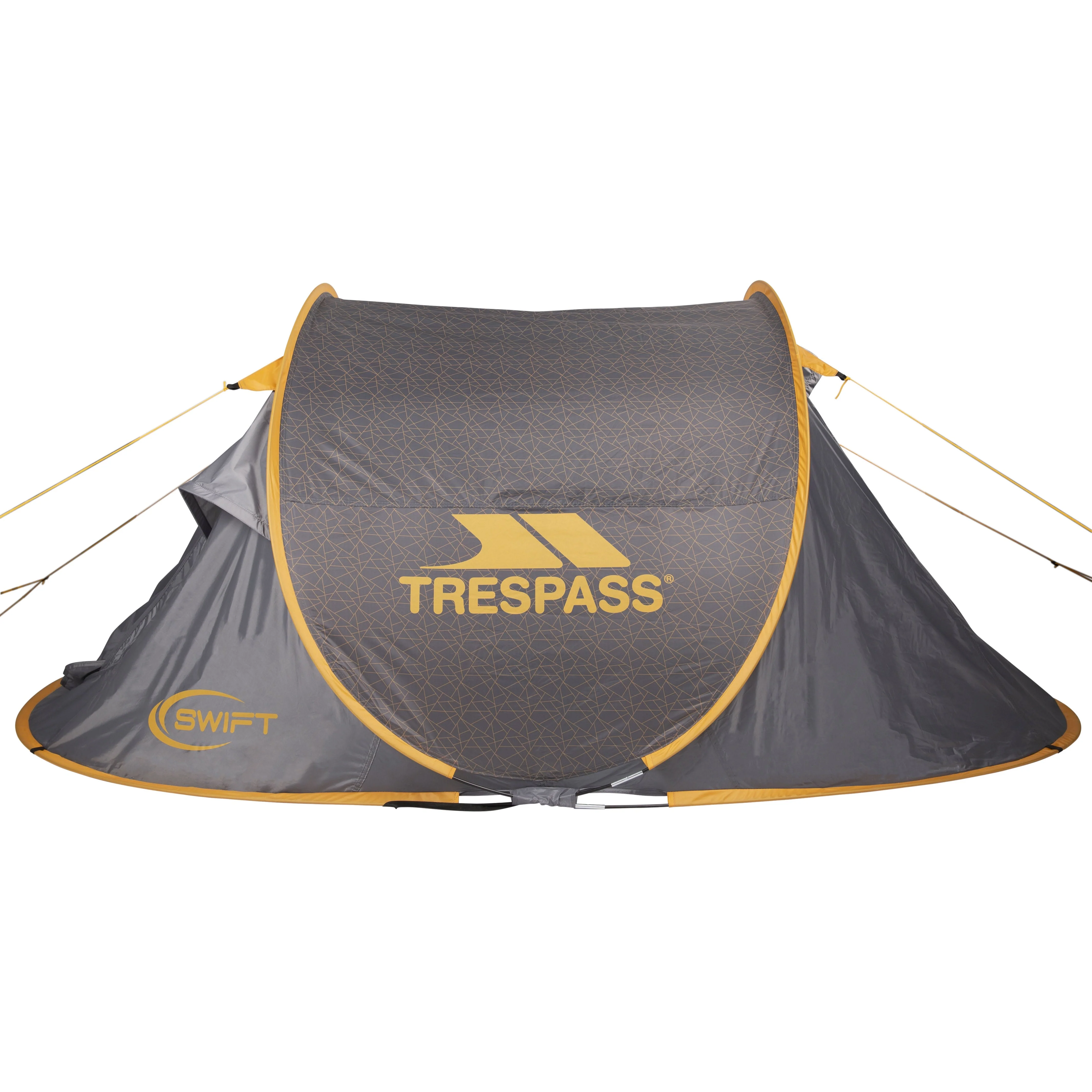 Swift 2 Patterned Pop-Up Tent in Storm Grey Print - Image 3