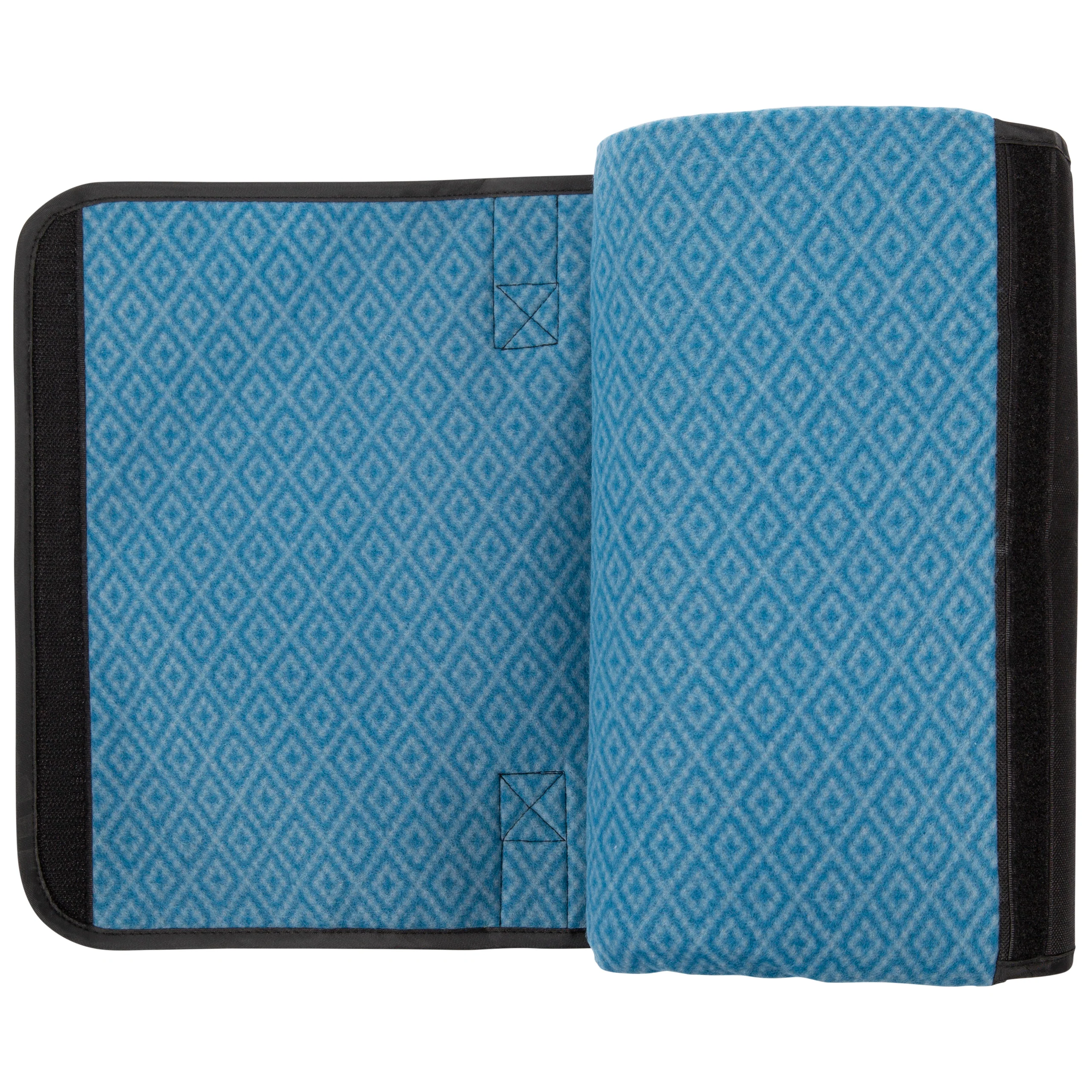 Throw Waterproof Picnic Blanket in Rich Teal - Image 2