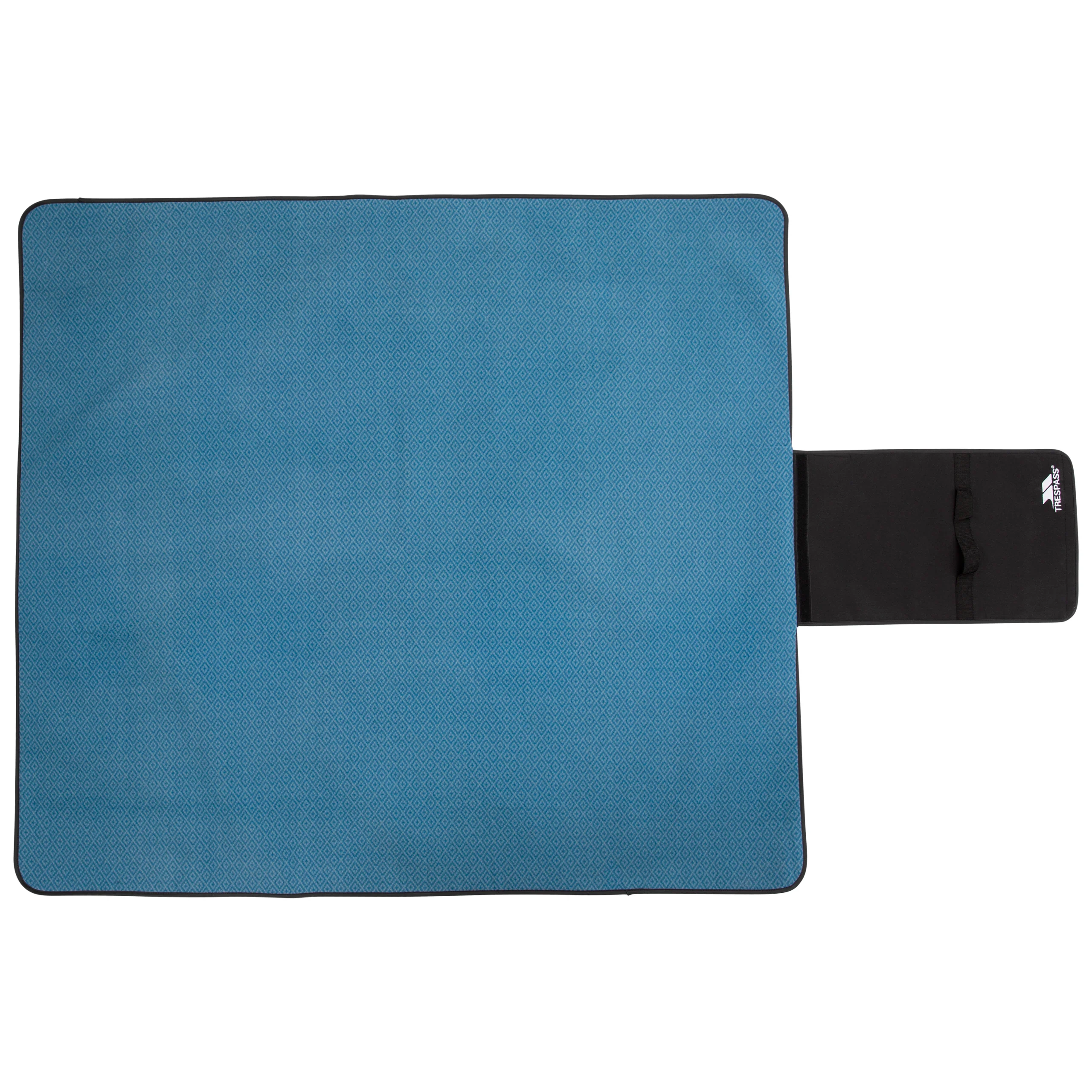 Throw Waterproof Picnic Blanket in Rich Teal - Image 3