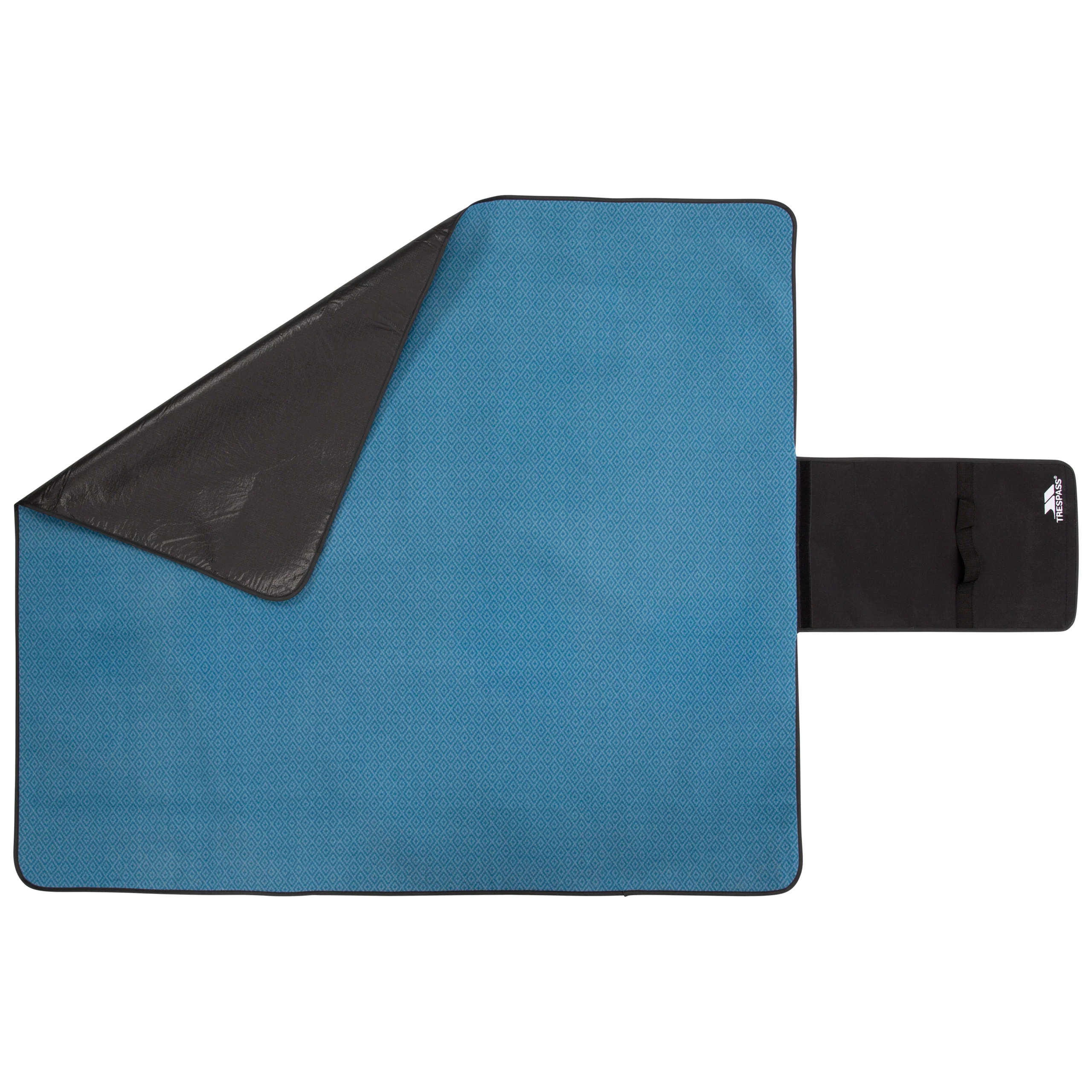 Throw Waterproof Picnic Blanket in Rich Teal - Image 4