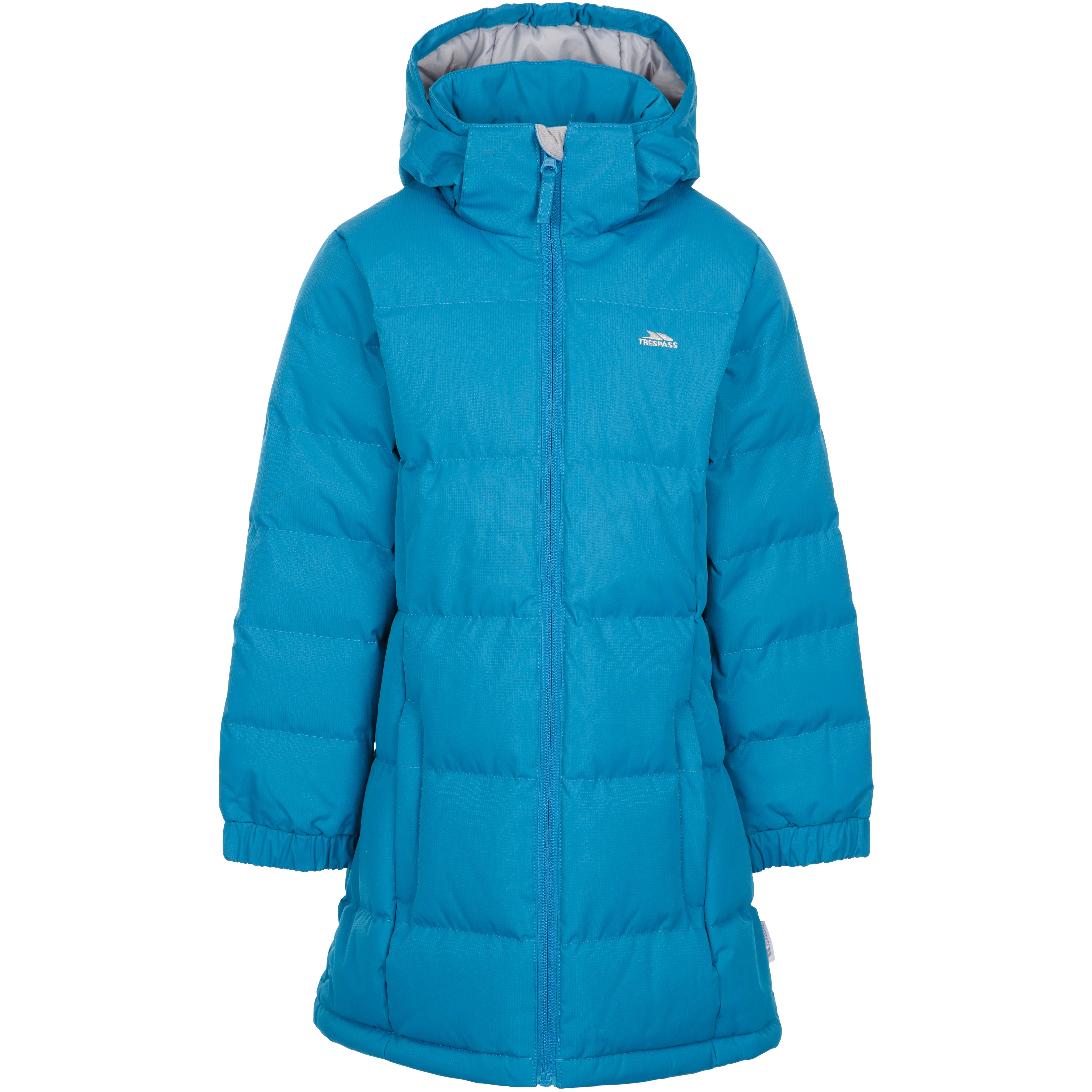 Tiffy Girls Padded Casual Jacket in Rich Teal - Image 4