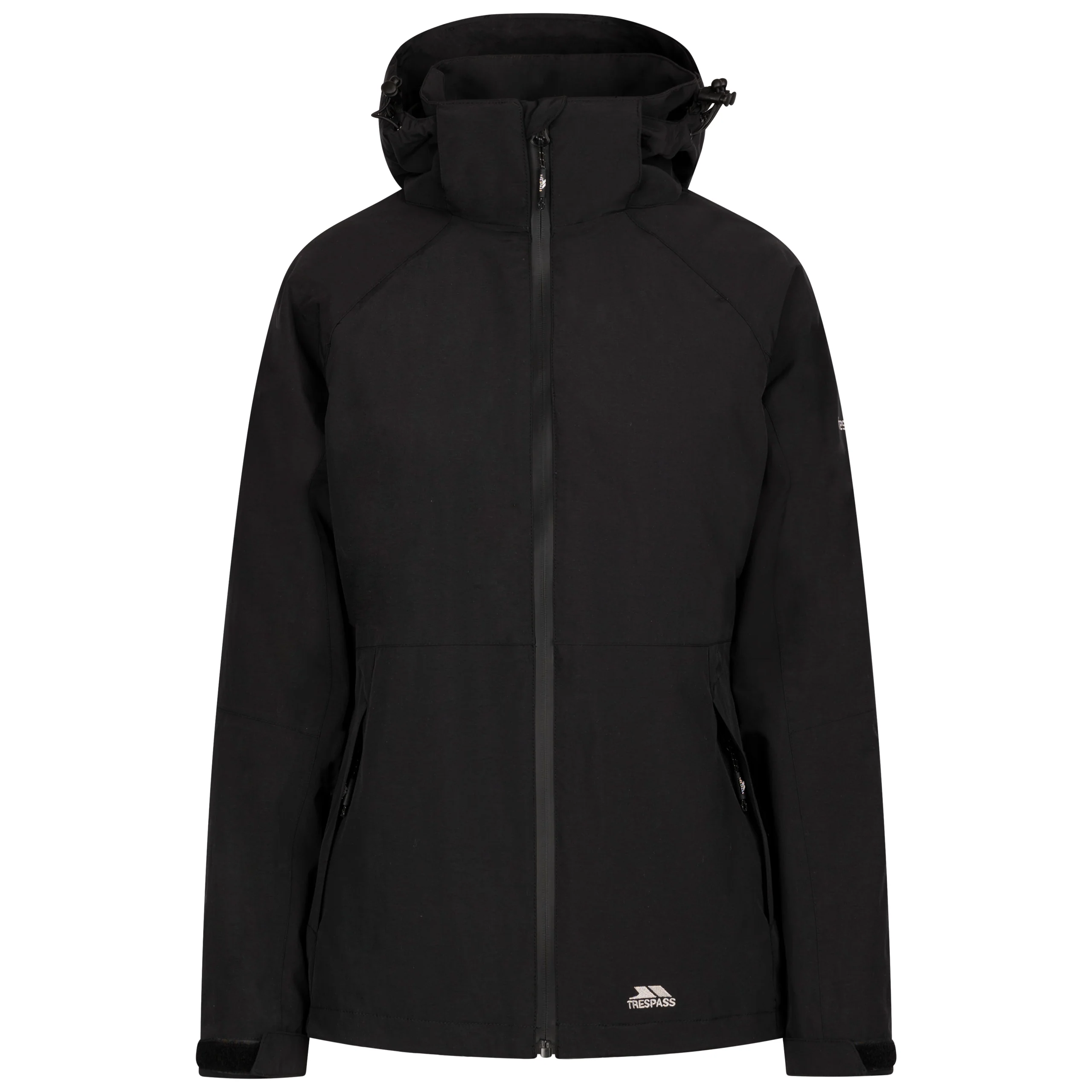 Tilbury Womens Waterproof Lined Jacket in Black - Image 3