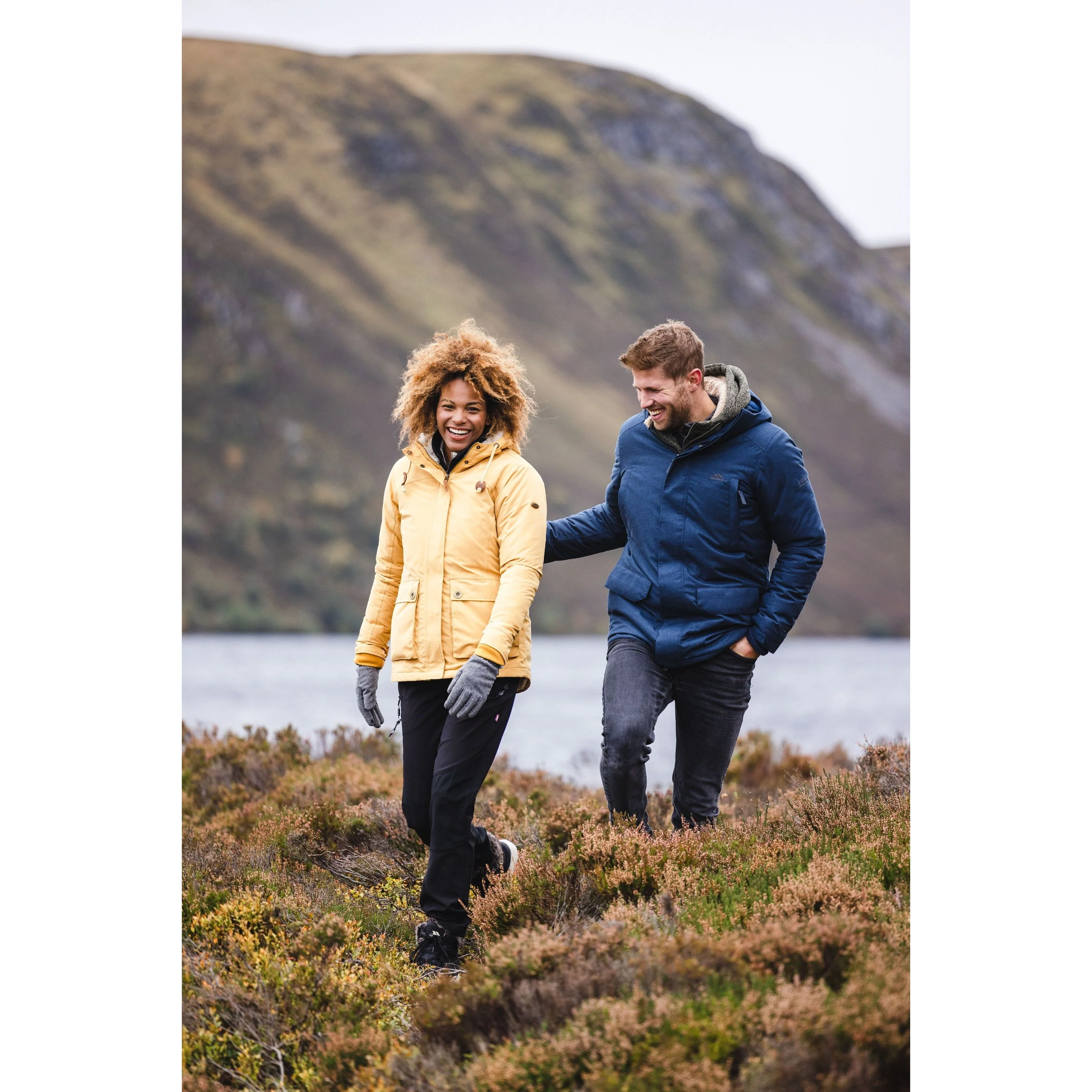 Token Women's Padded Waterproof Jacket in Honeybee - Image 4