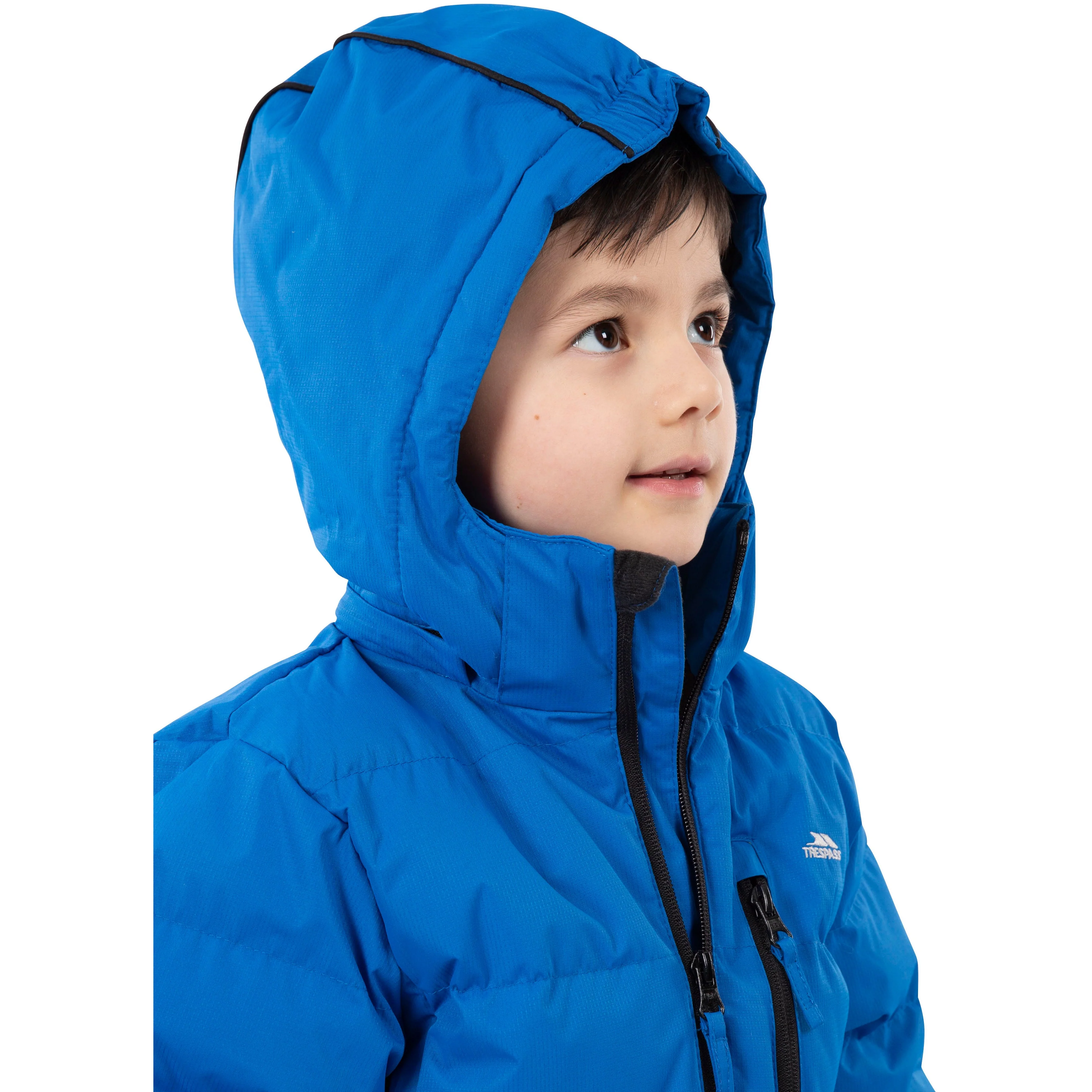 Tuff Boys Padded Casual Jacket in Blue - Image 2