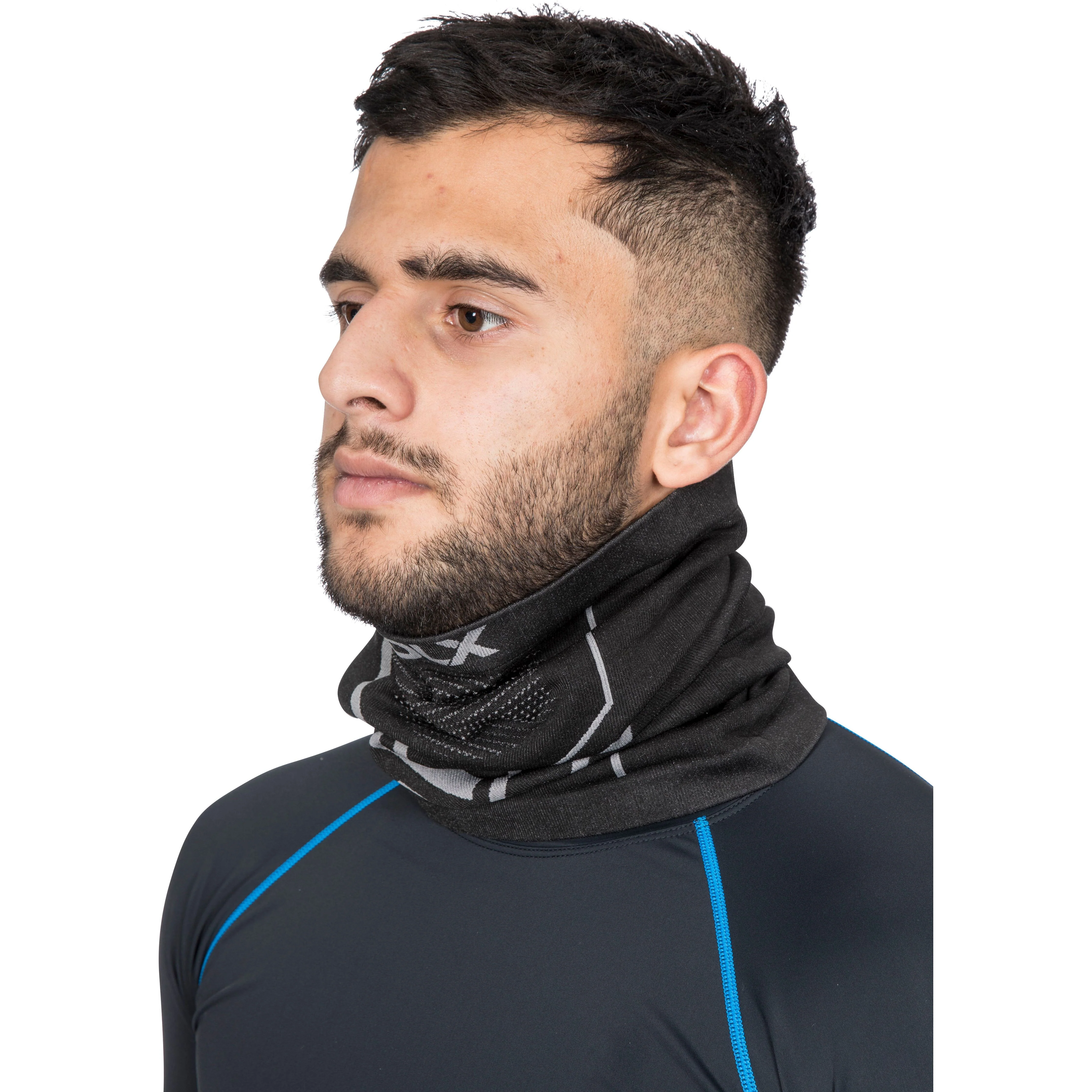 TURPIN DLX Ventilated Neck Warmer in Black - Image 2