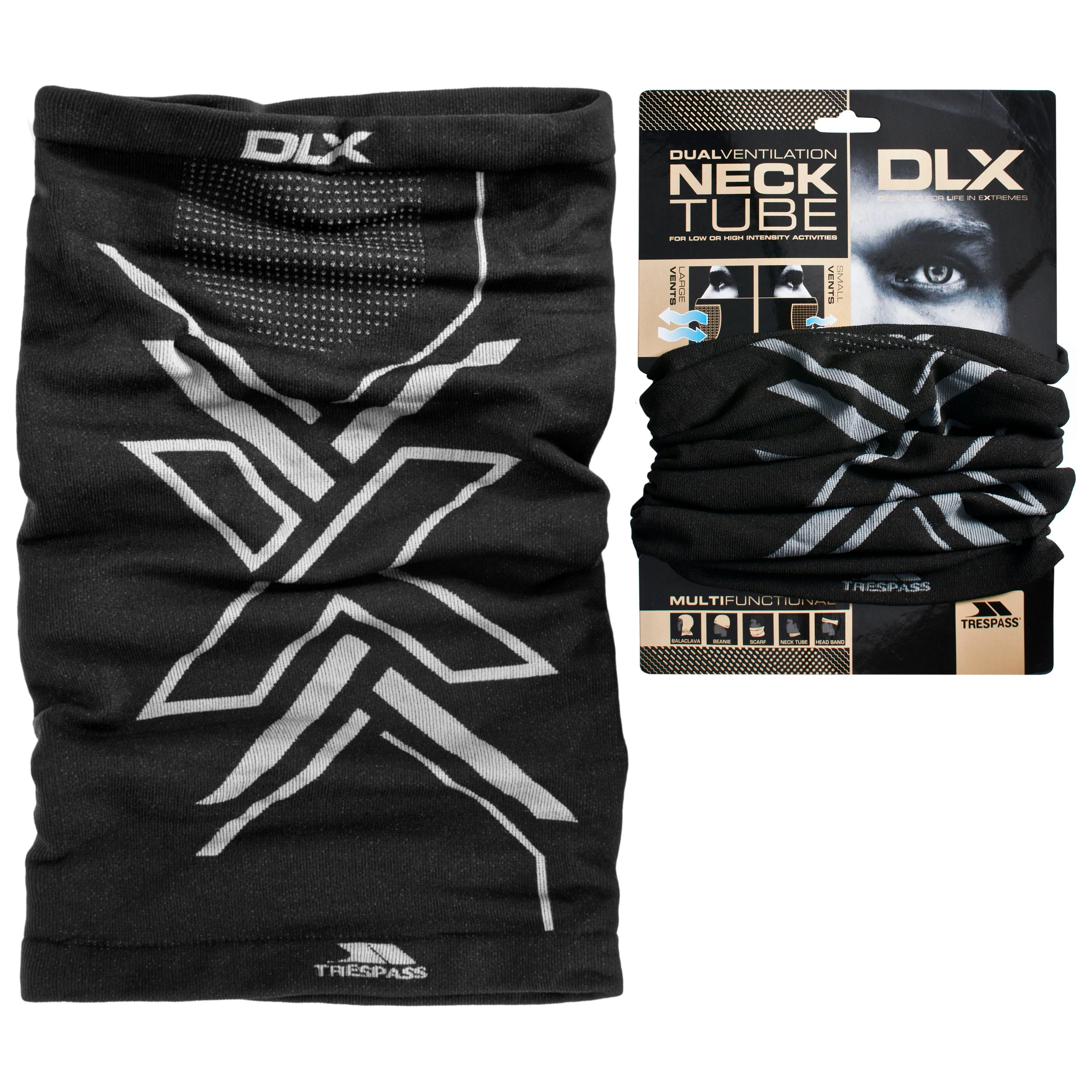 TURPIN DLX Ventilated Neck Warmer in Black - Image 4