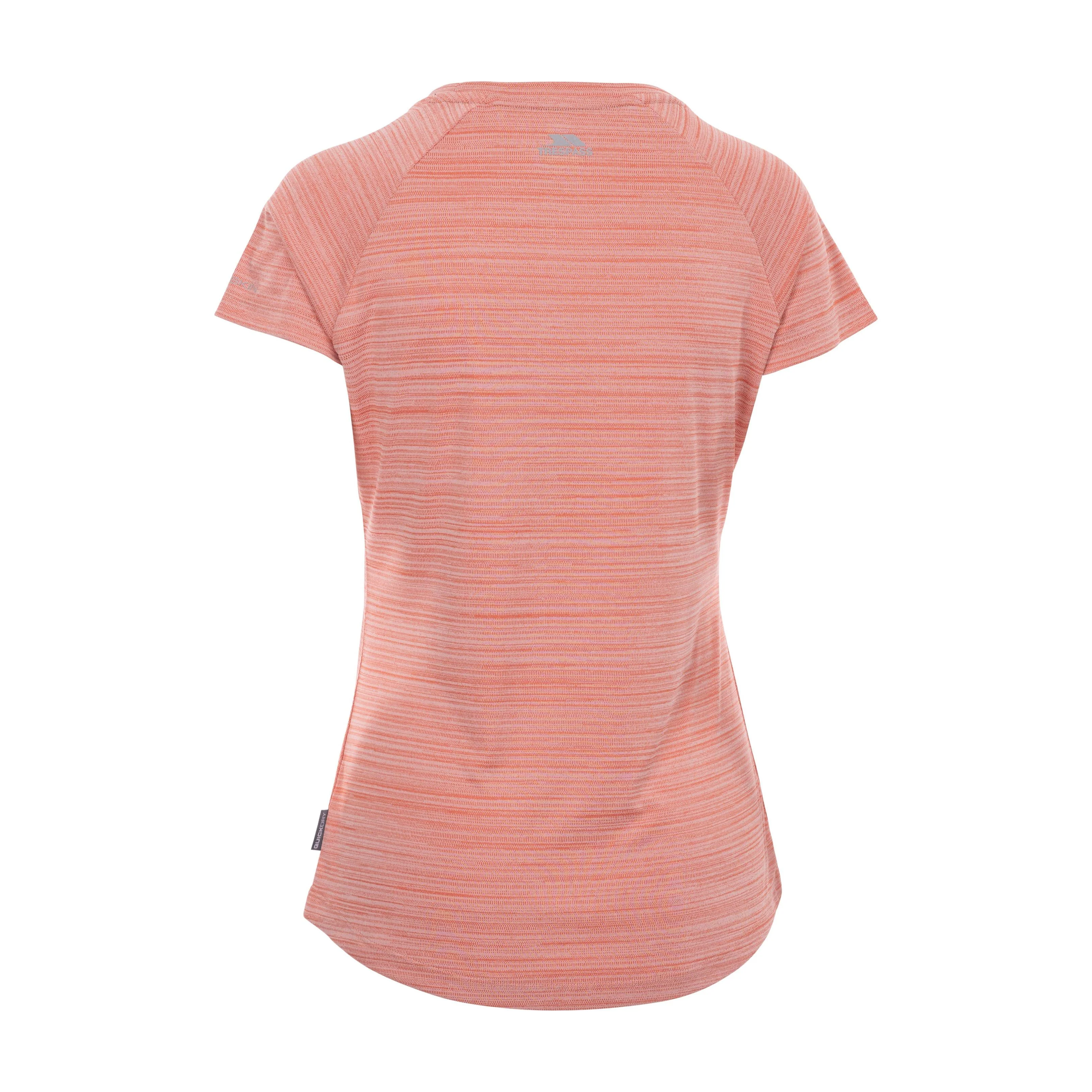 Vickland Women's Active T-Shirt in Pink Shell Marl - Image 2