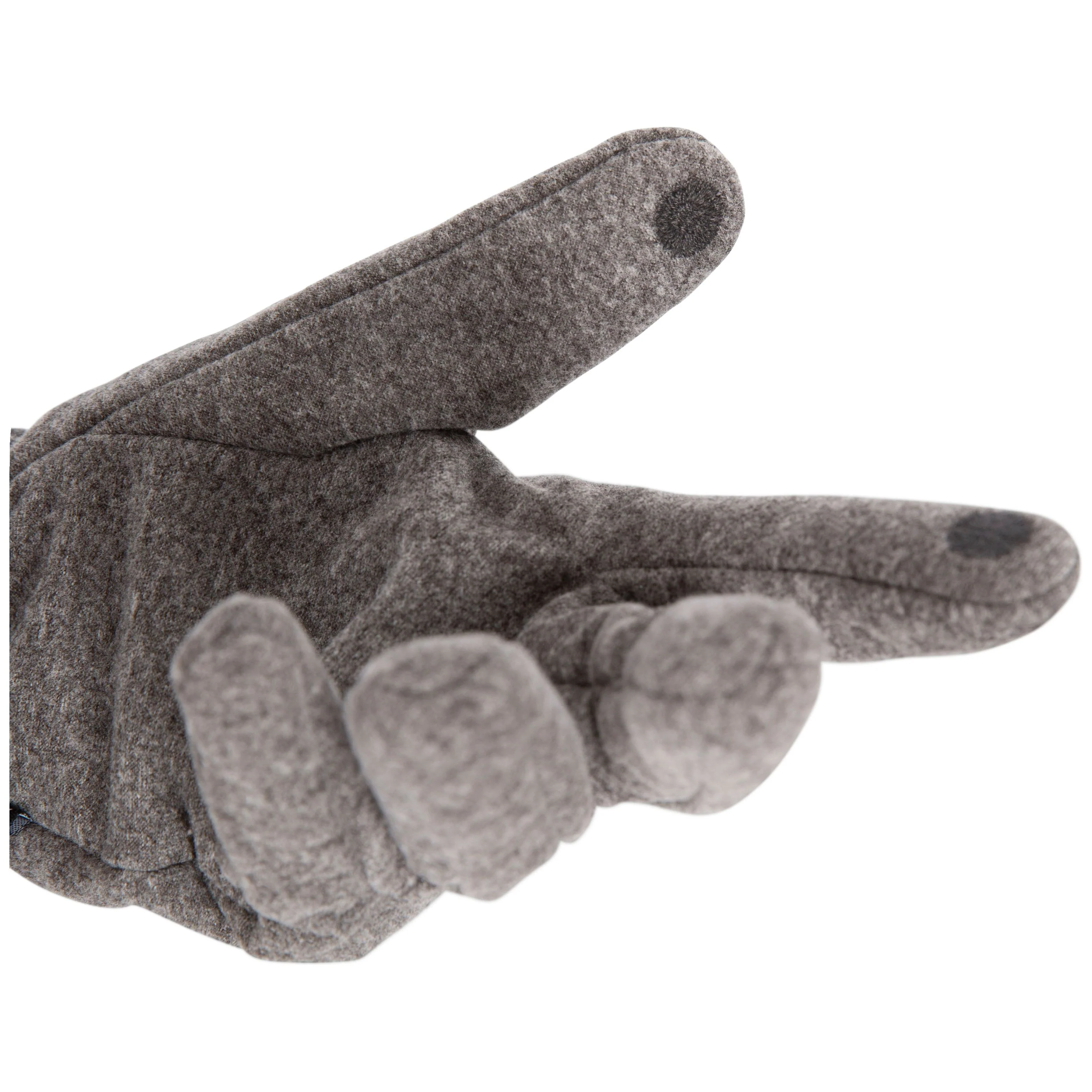 Viola Women's Touchscreen Padded Waterproof Gloves in Carbon Grey - Image 4