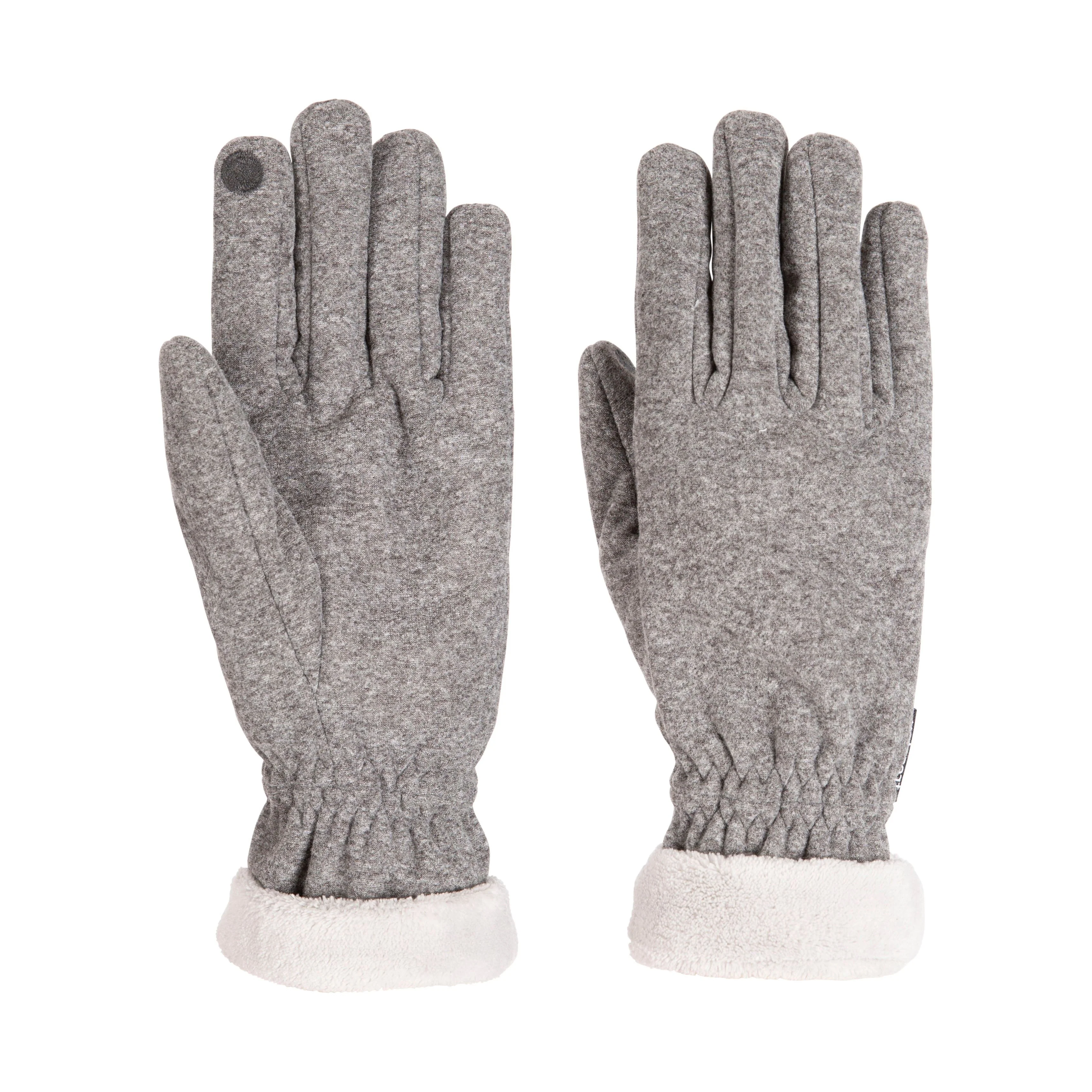 Viola Women's Touchscreen Padded Waterproof Gloves in Carbon Grey - Image 5