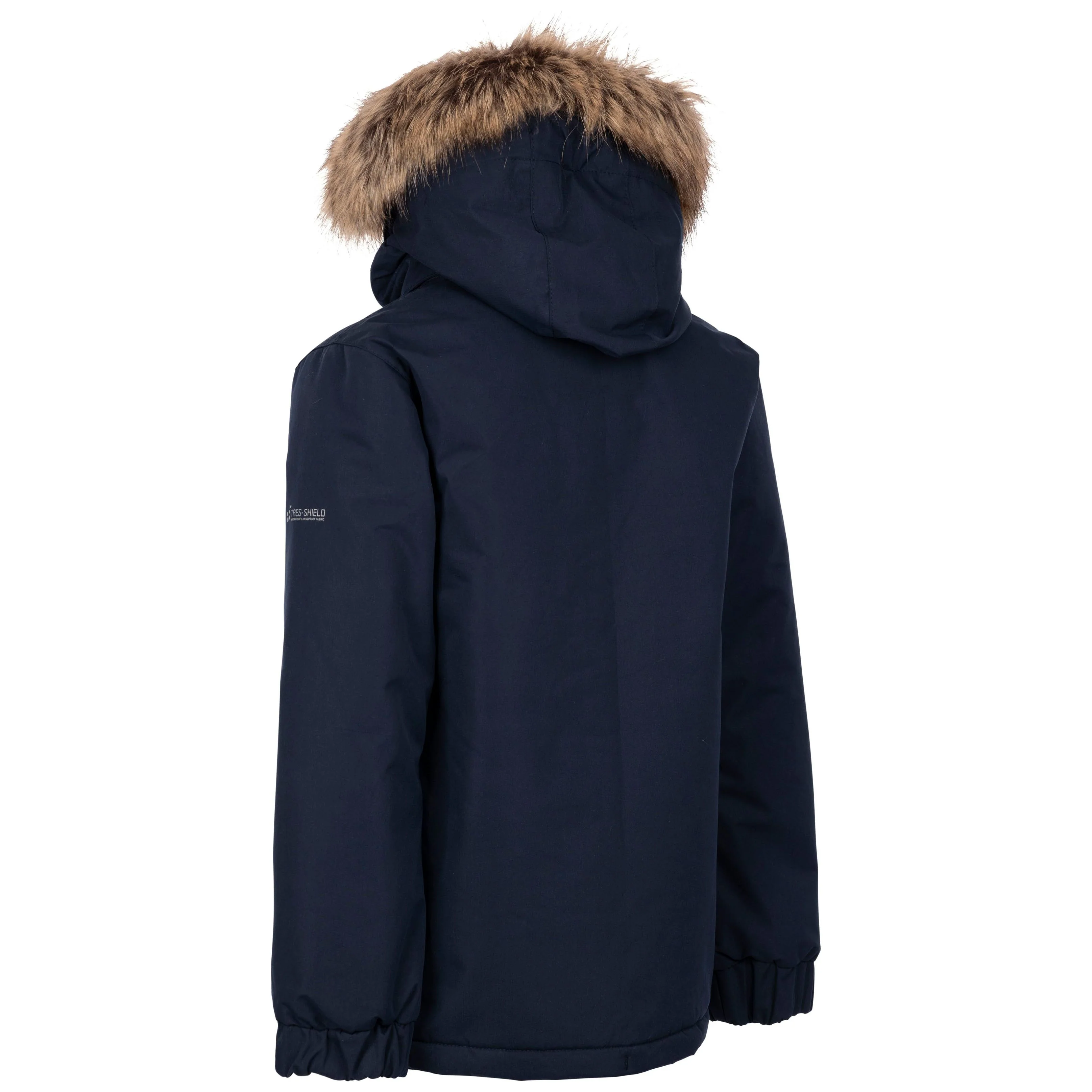 Wyald Kids Casual Waterproof Padded Jacket in Navy - Image 2