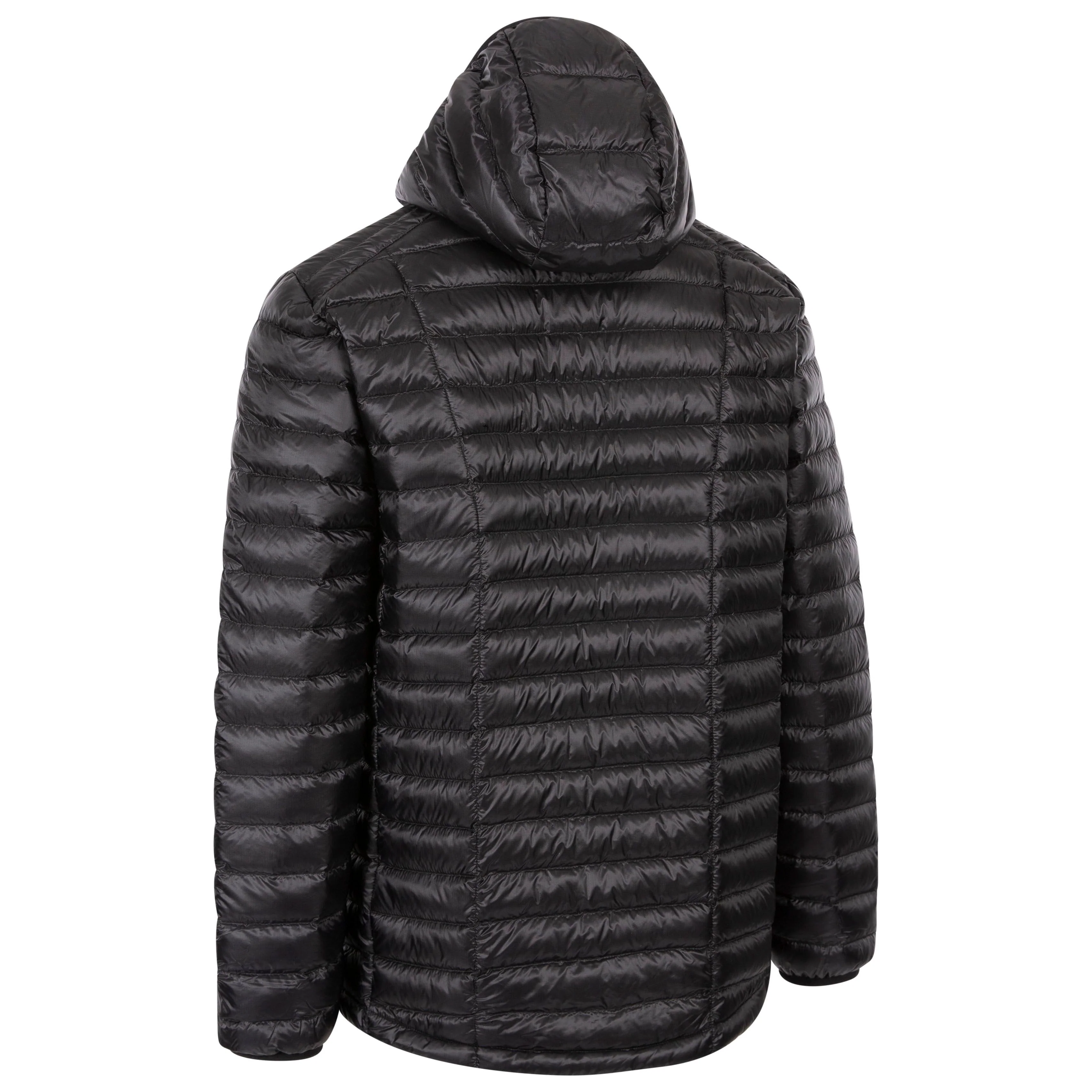 Zoltan DLX Men's Ultra-Lightweight Down Padded Jacket in Black - Image 2